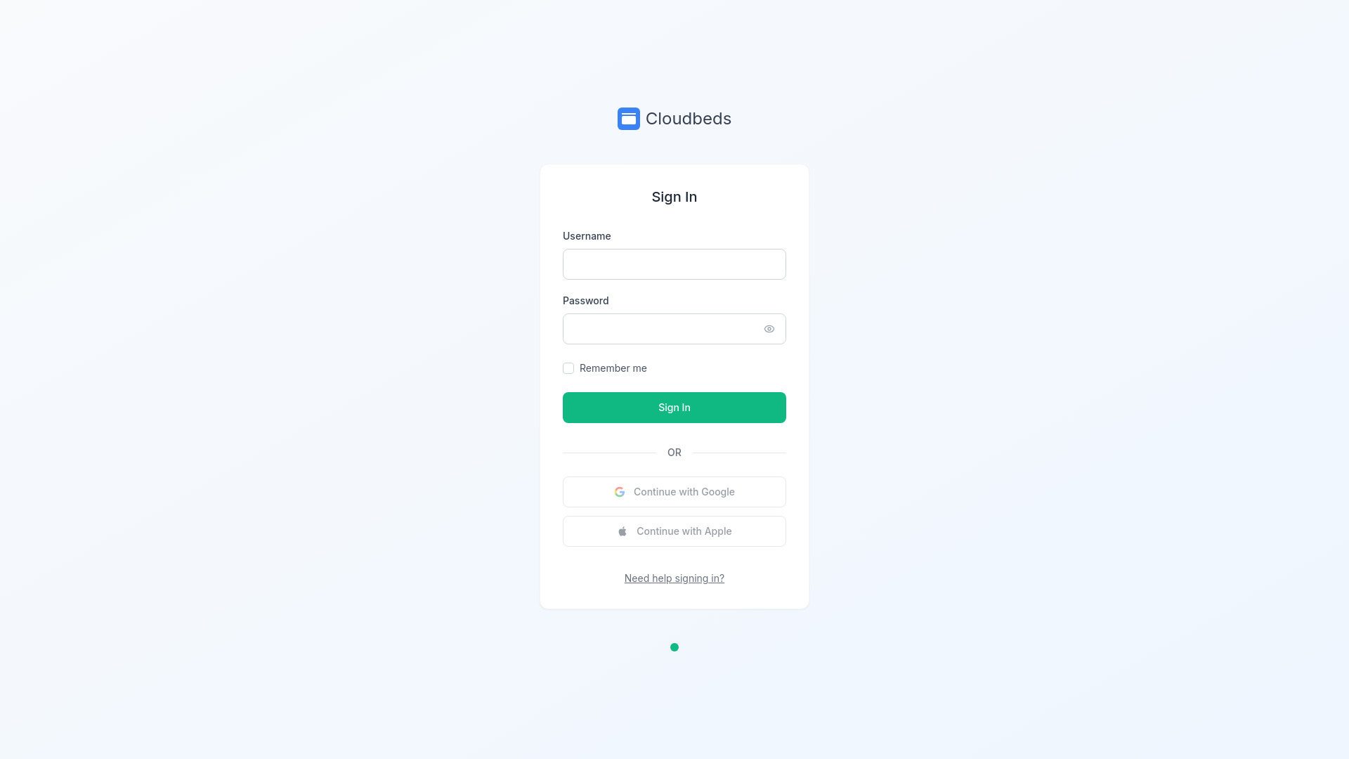 website screenshot of https://cloudbeds-welcome-message.vercel.app/