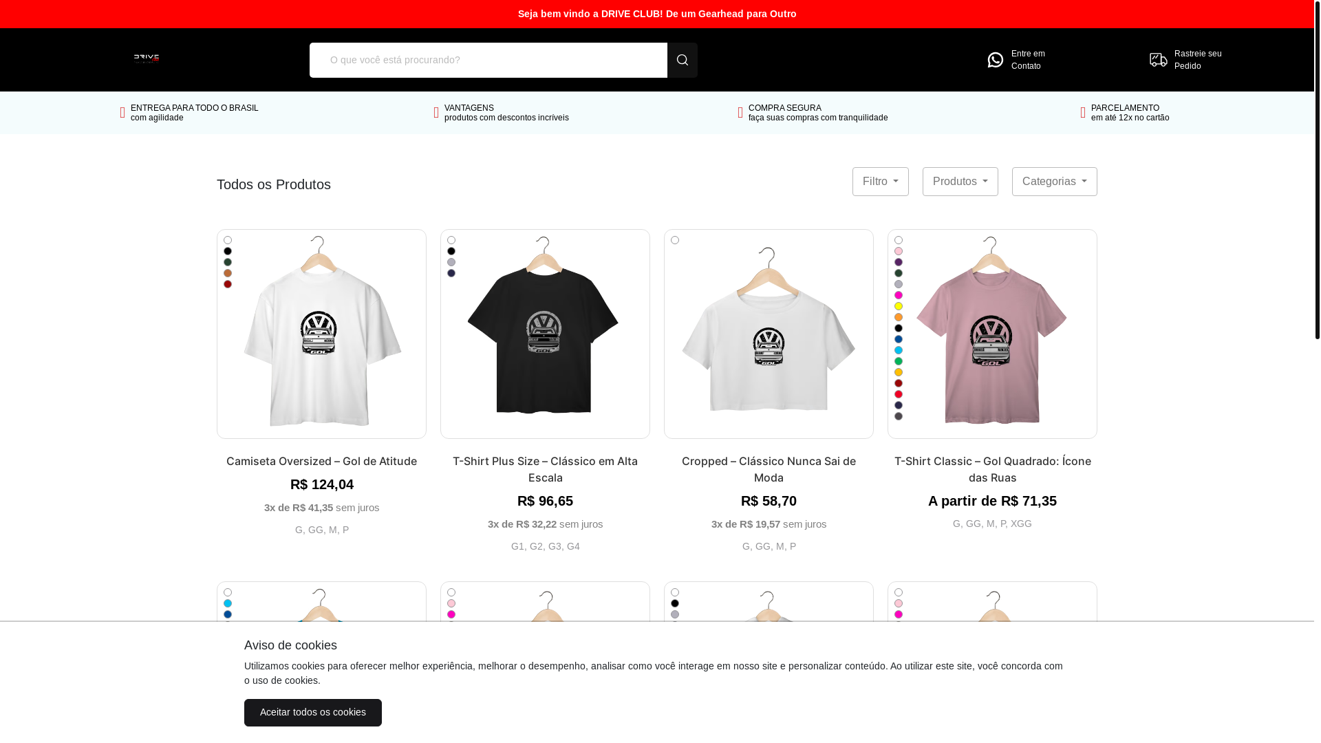 website screenshot of https://driveclubbrasil.com.br/