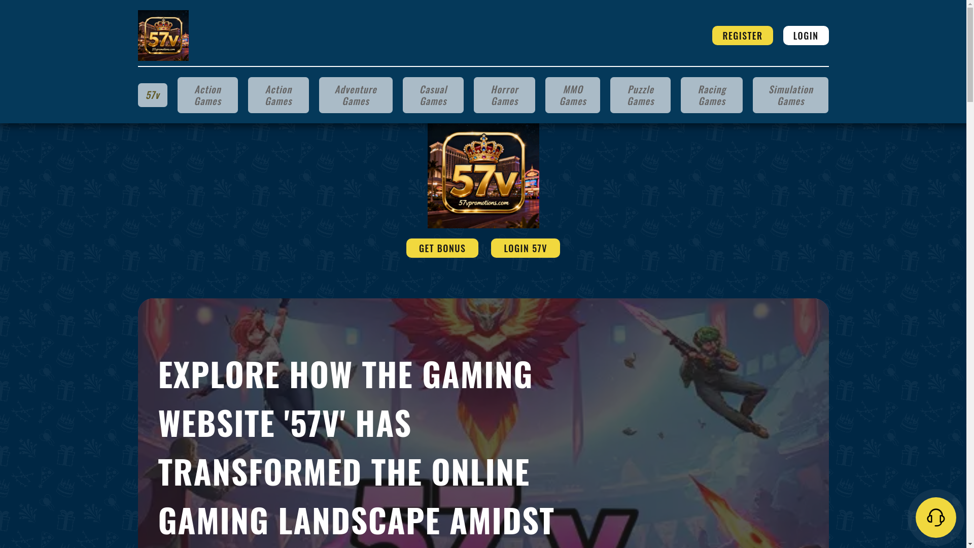 website screenshot of https://57vpromotions.com/