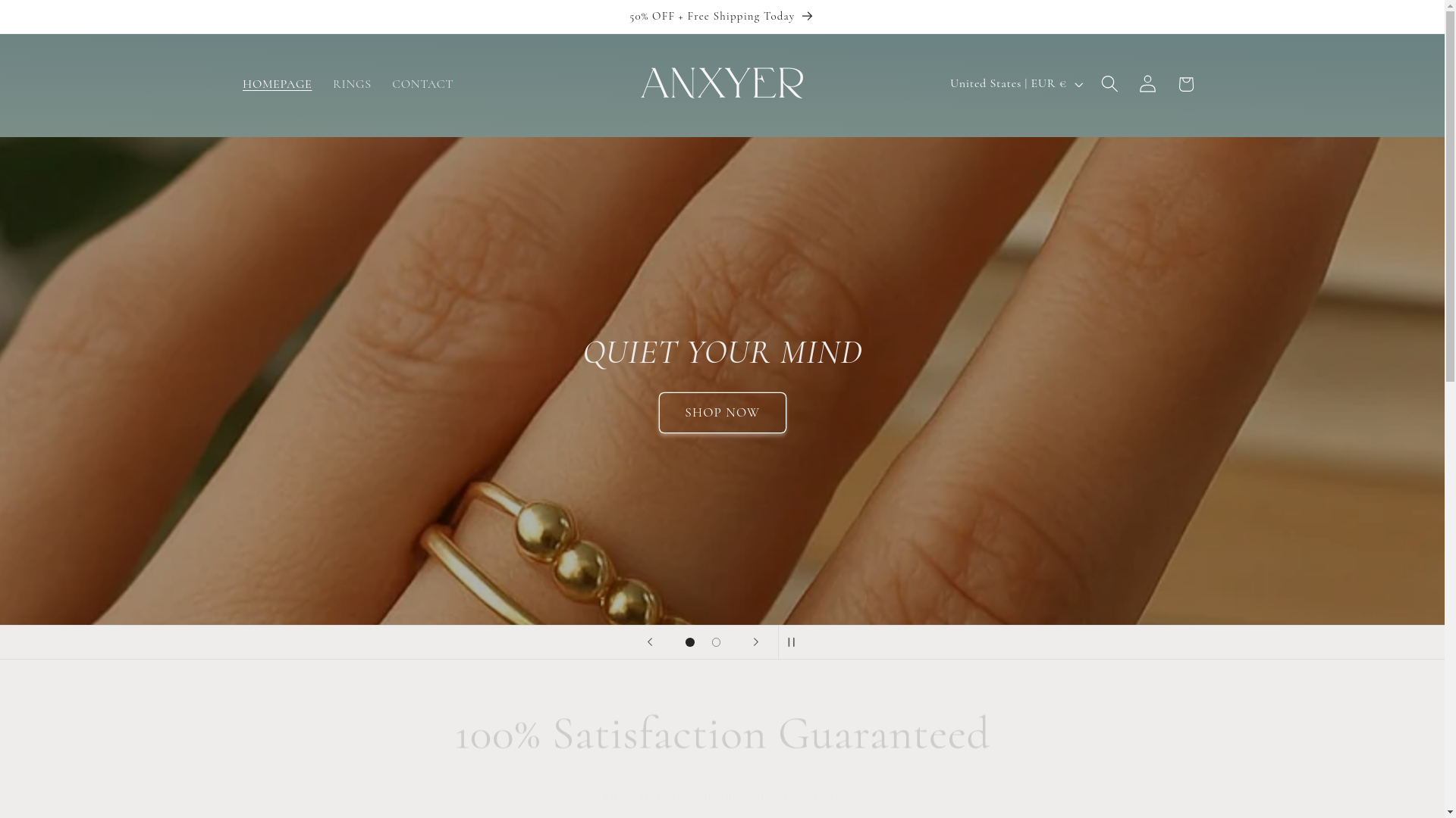 website screenshot of https://anxyer.com/