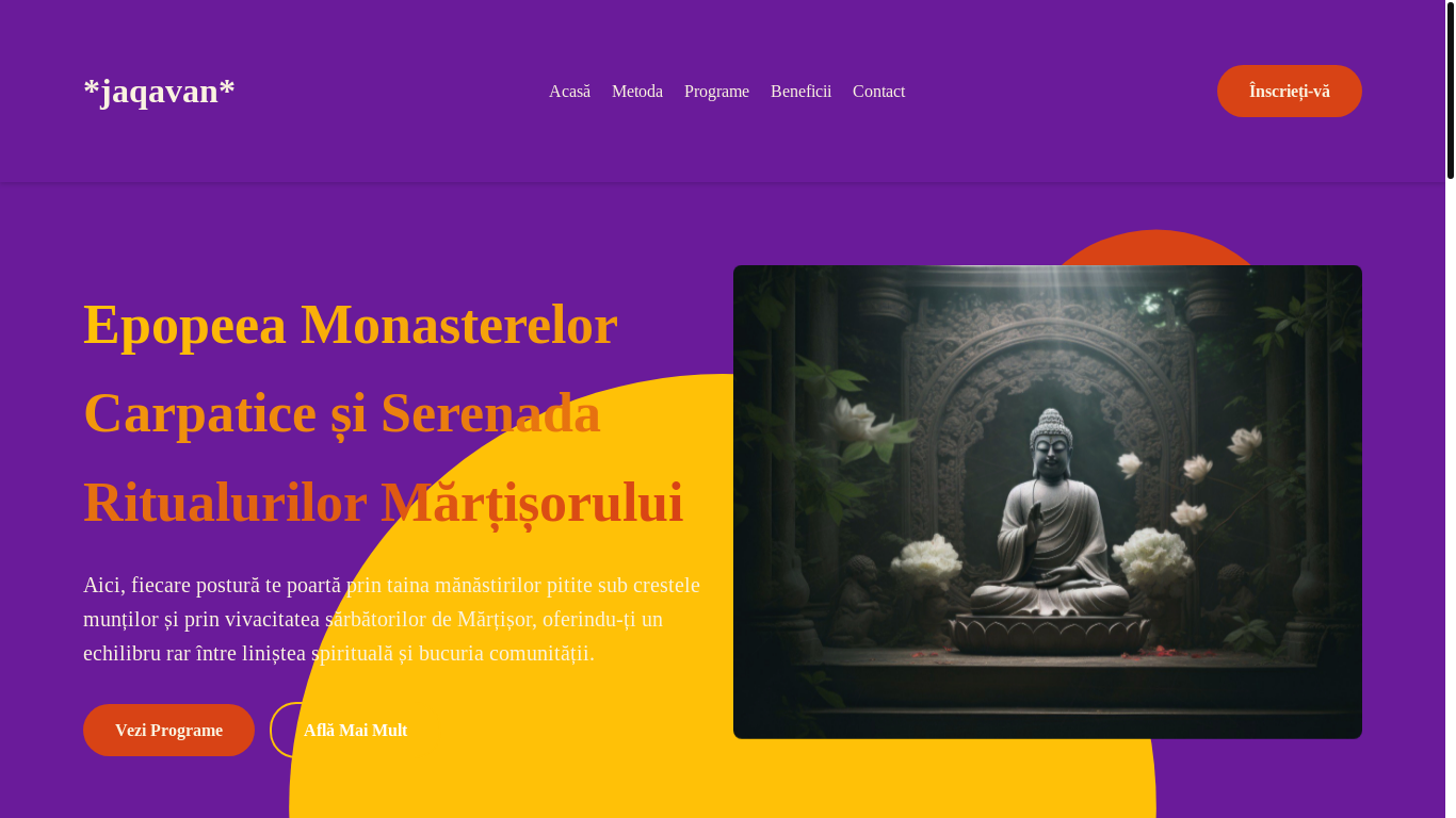 website screenshot of https://jaqavan.world/
