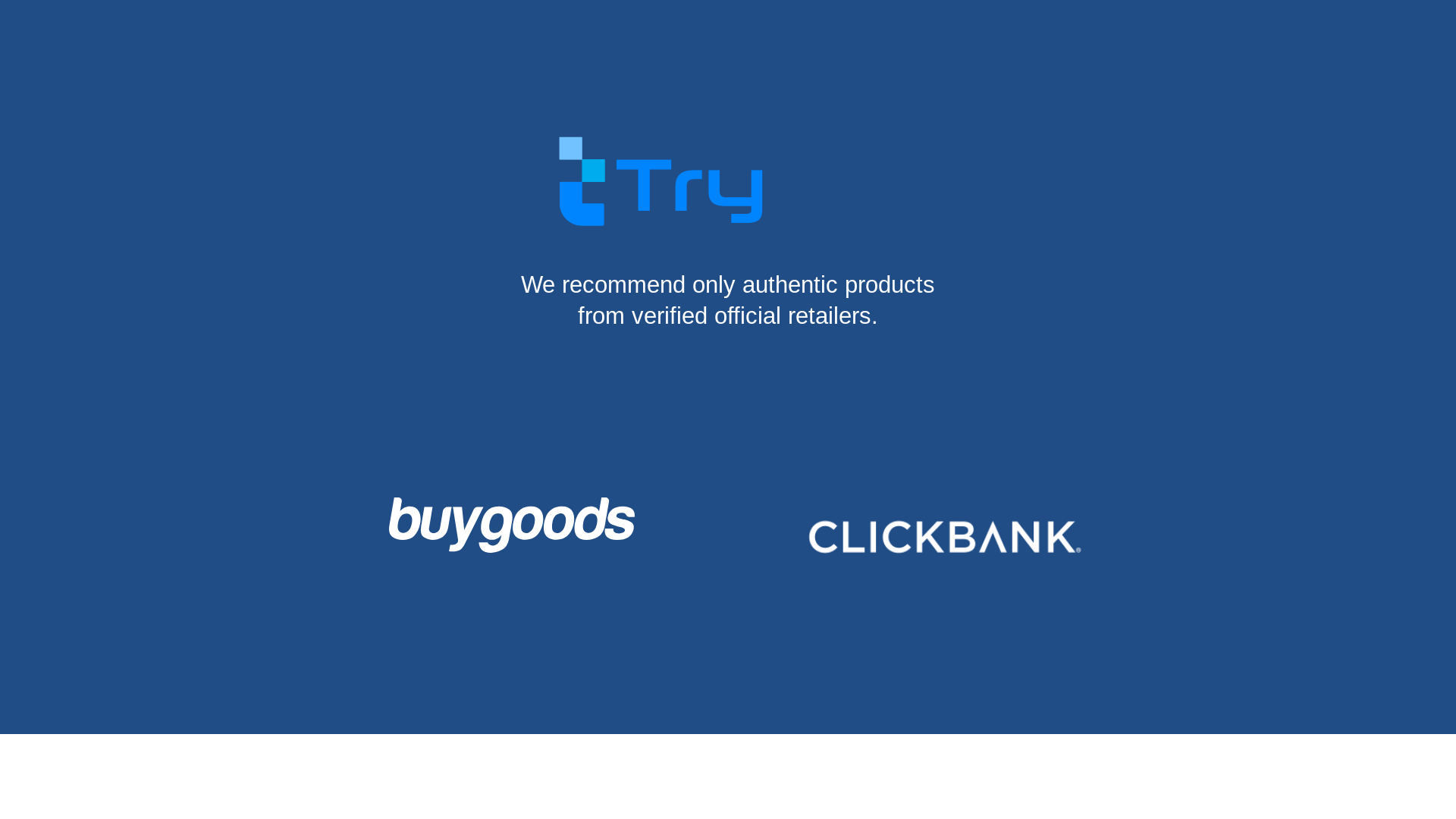 website screenshot of https://tryofficialproducts.site/