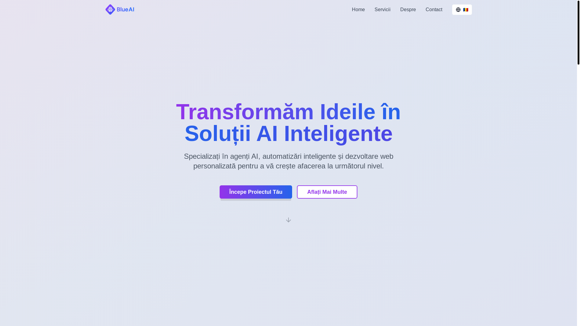 website screenshot of https://mge-international-srl.pages.dev/
