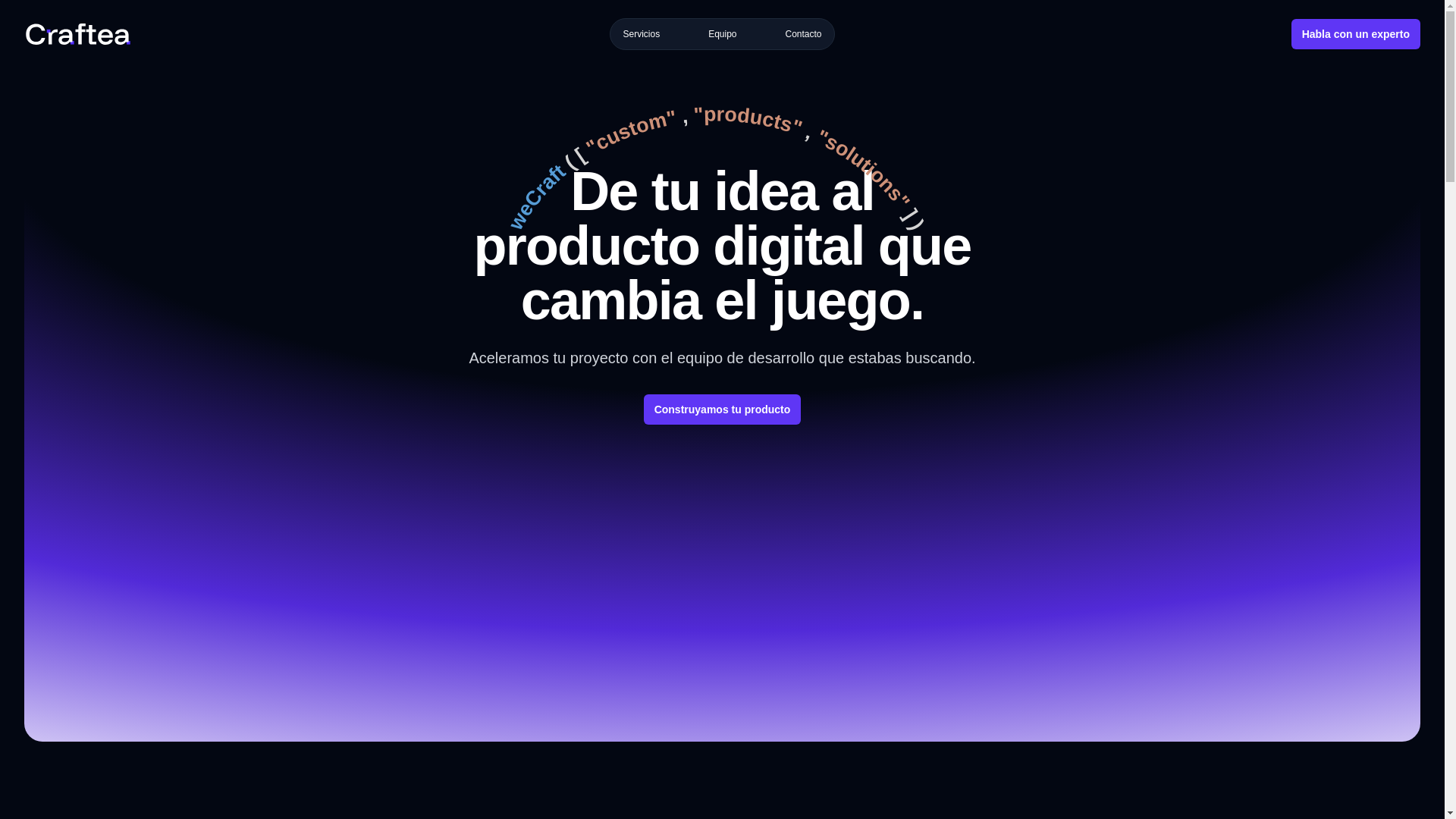 website screenshot of https://craftea-cl.pages.dev/