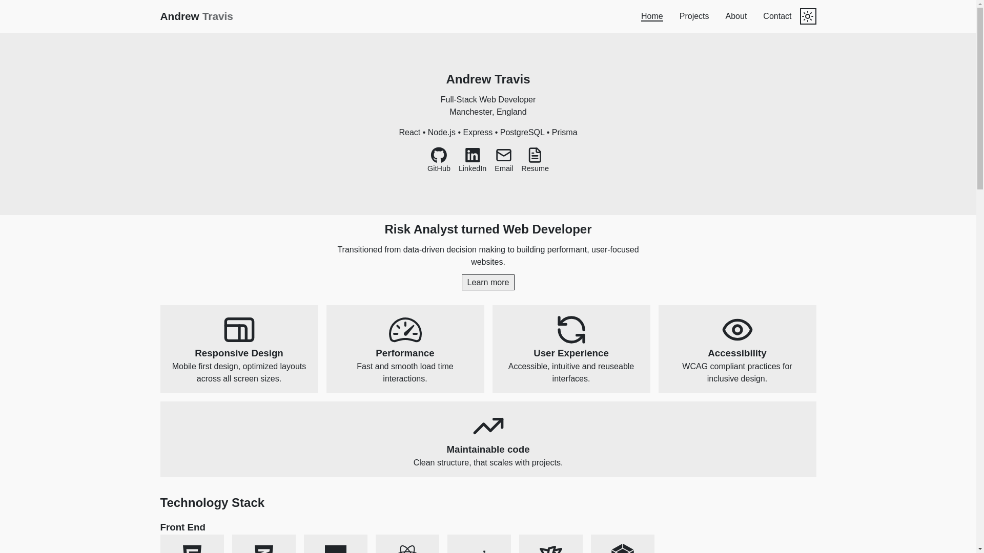 website screenshot of https://portfolio-client-3yd.pages.dev/