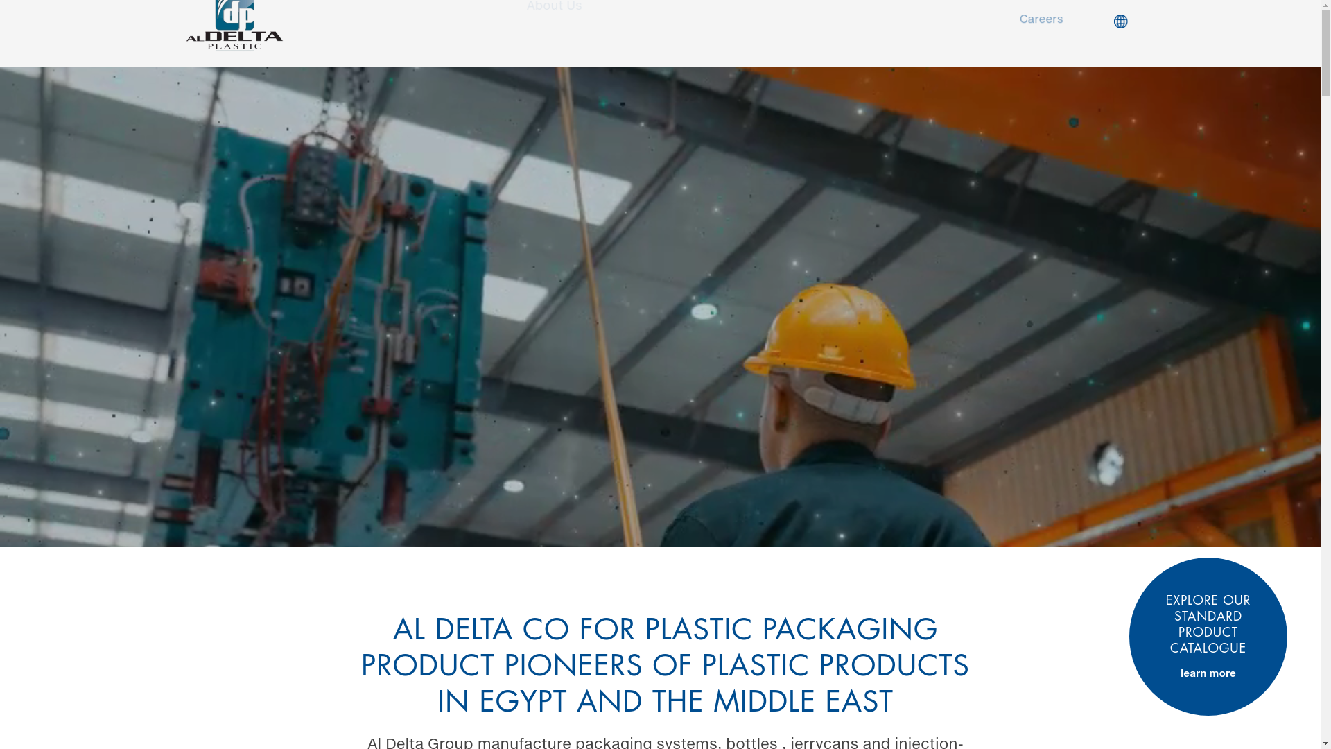 website screenshot of https://deltaegyplast.com/