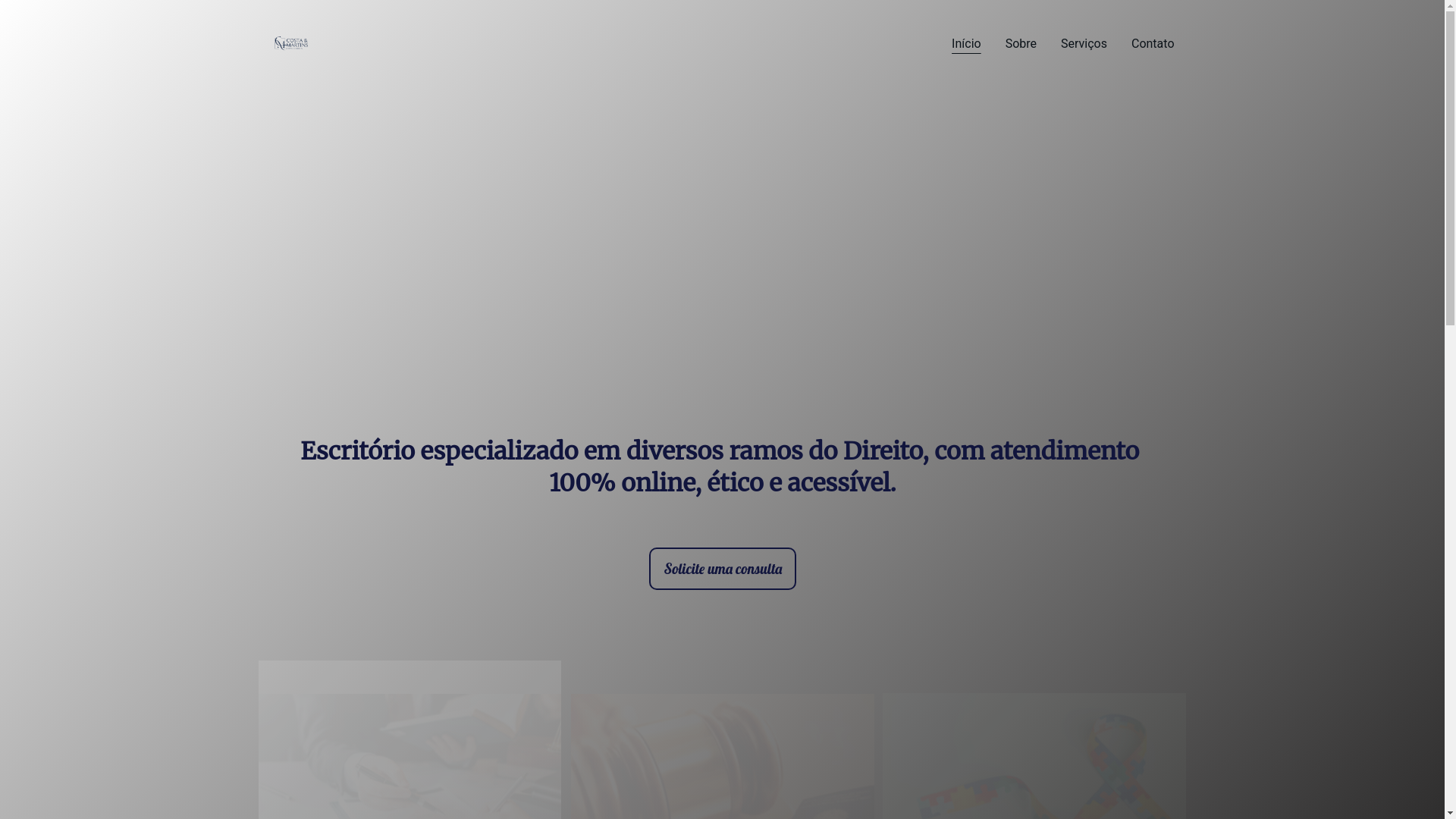 website screenshot of https://costaemartinsadv.com.br/