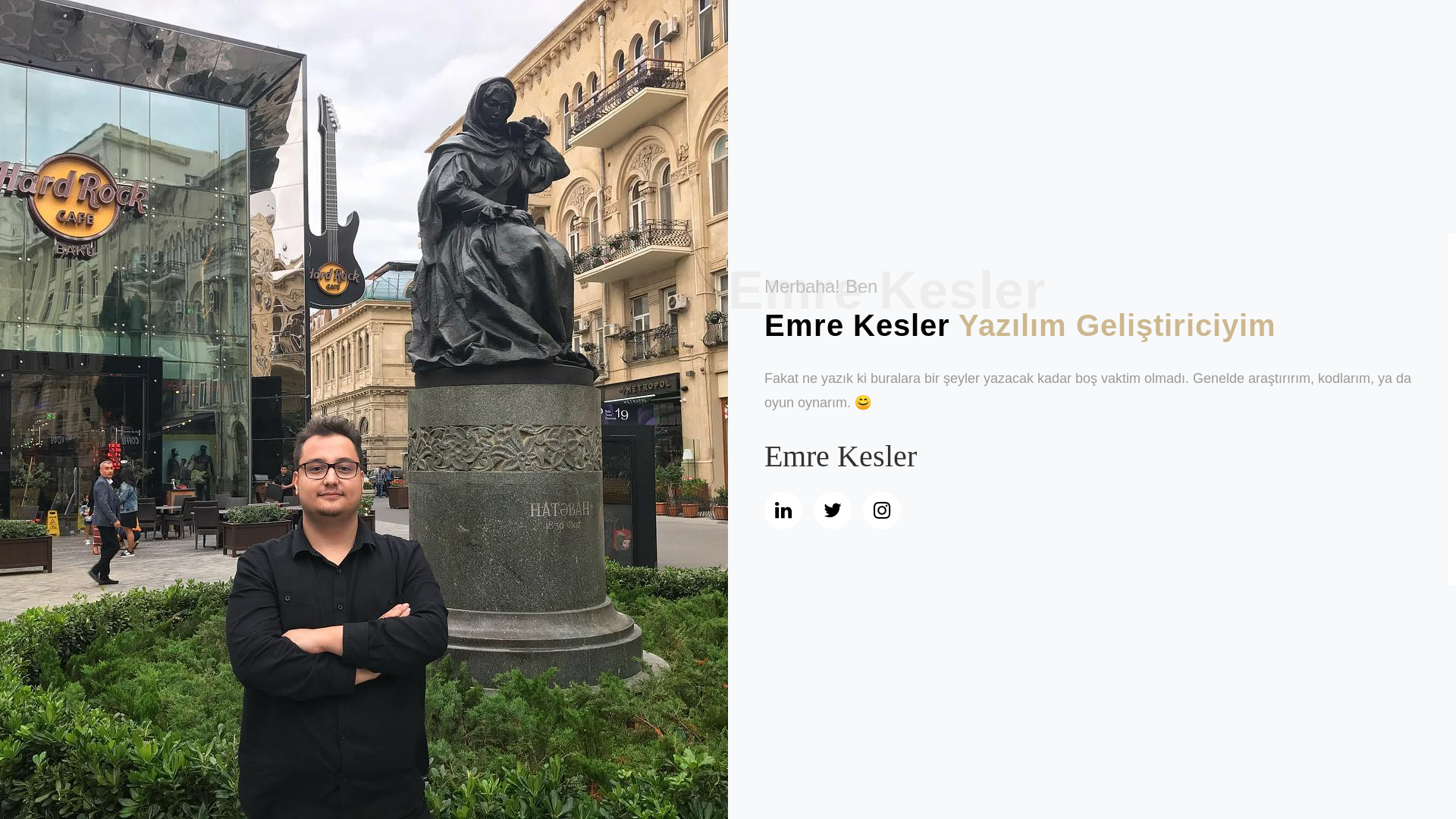 website screenshot of https://emrekesler-github-io.pages.dev/