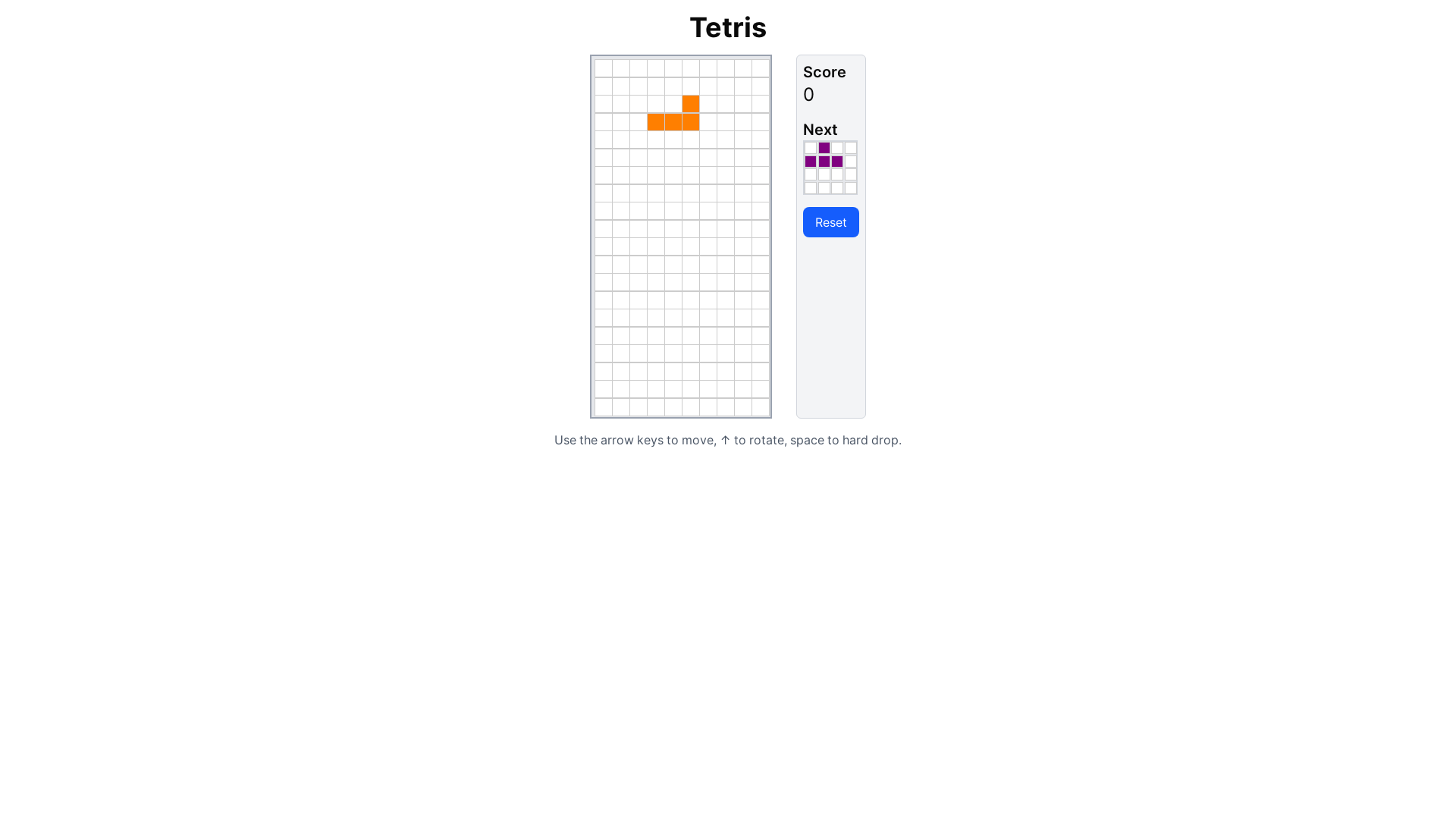 website screenshot of https://07e0c1c3-tetris-game-create-frontend.pages.dev/