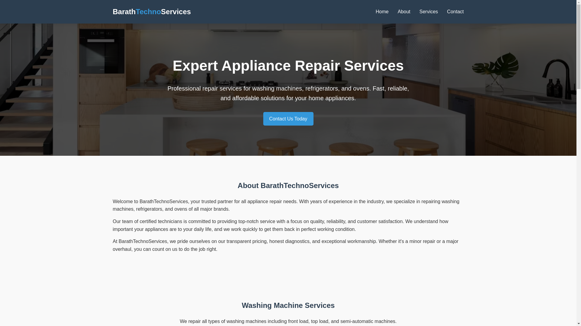website screenshot of https://bharathtechnoservices.site/