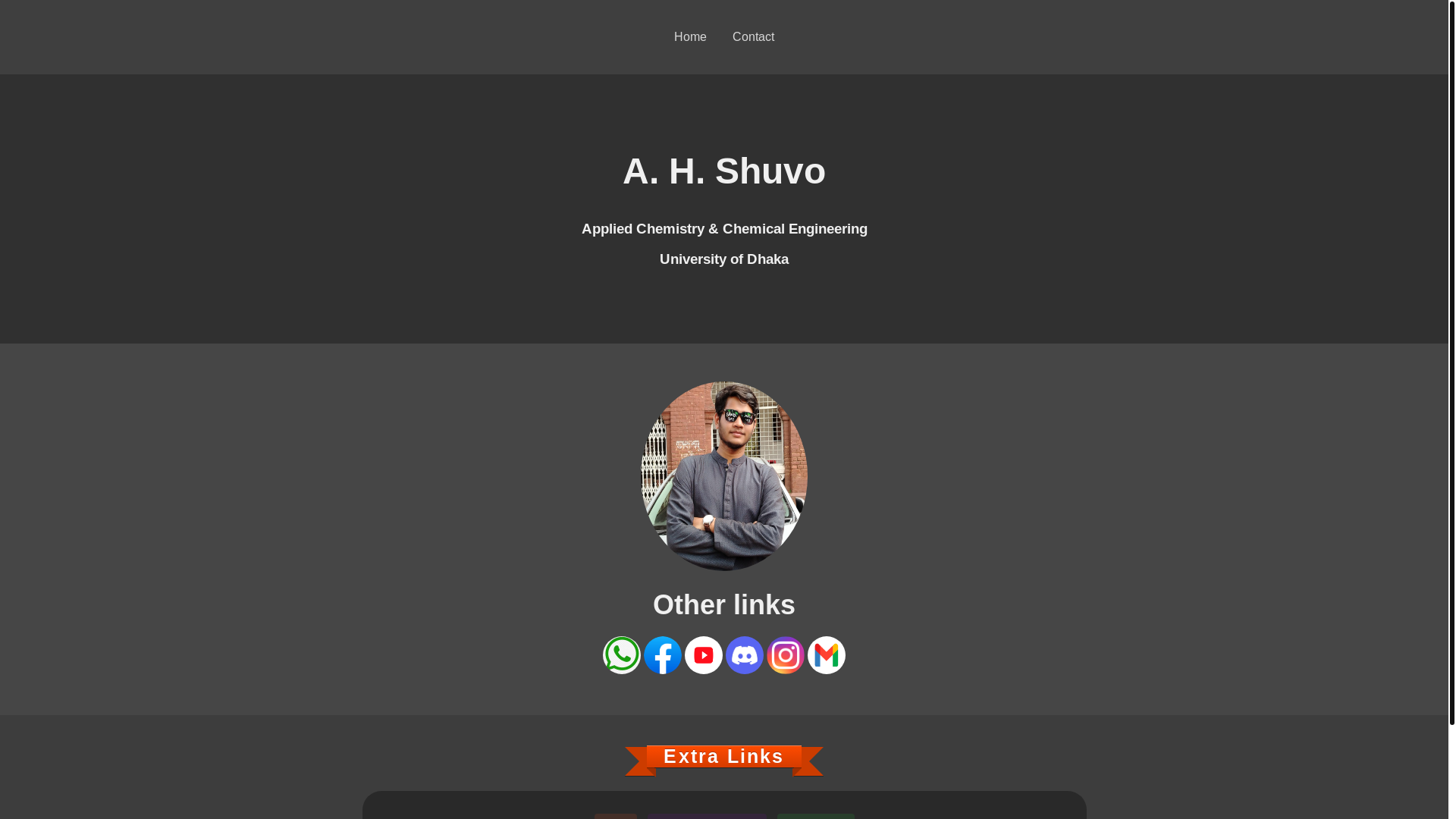 website screenshot of https://shuvo-ict.pages.dev/