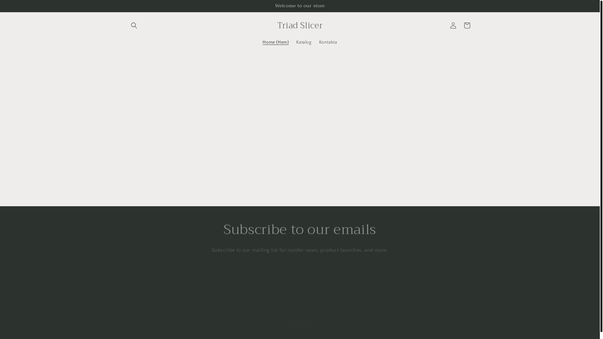website screenshot of https://triadslicer.com/