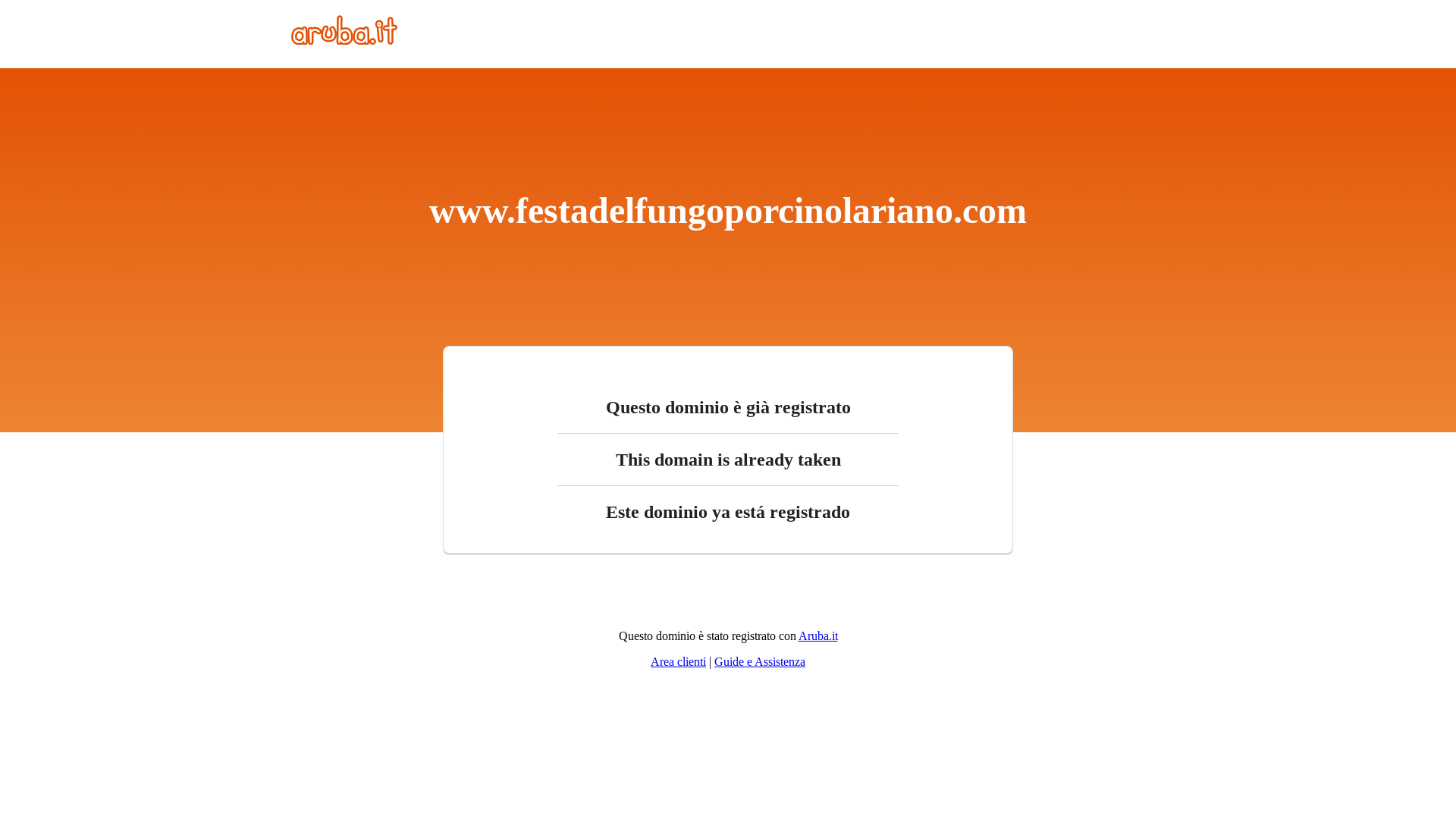 website screenshot of https://festadelfungoporcinolariano.it/