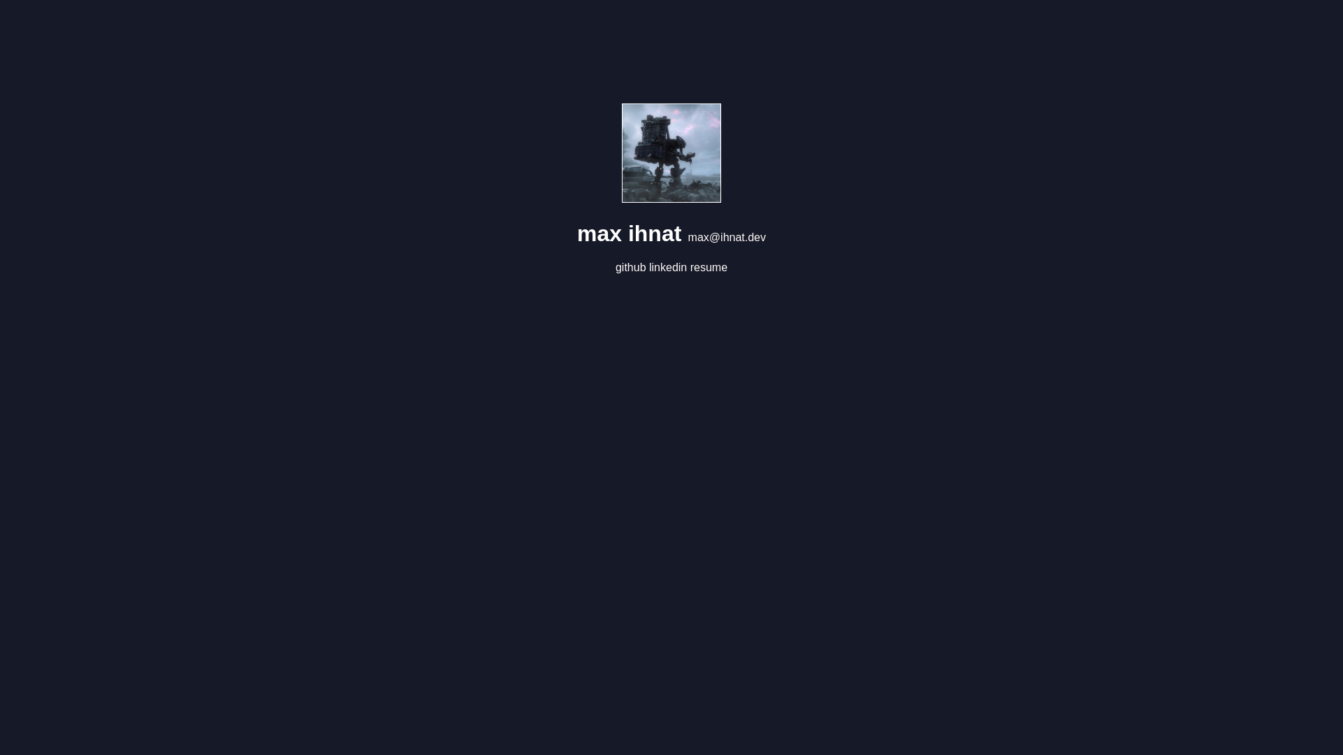 website screenshot of https://max-landing-site.pages.dev/