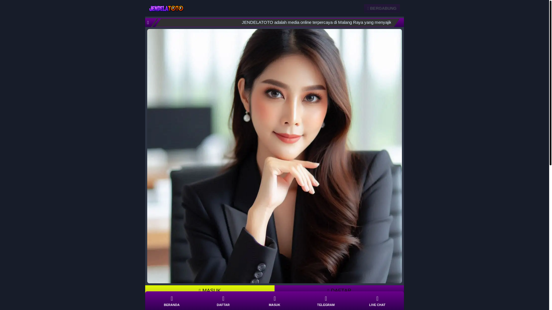 website screenshot of https://malangposcomedia.pages.dev/