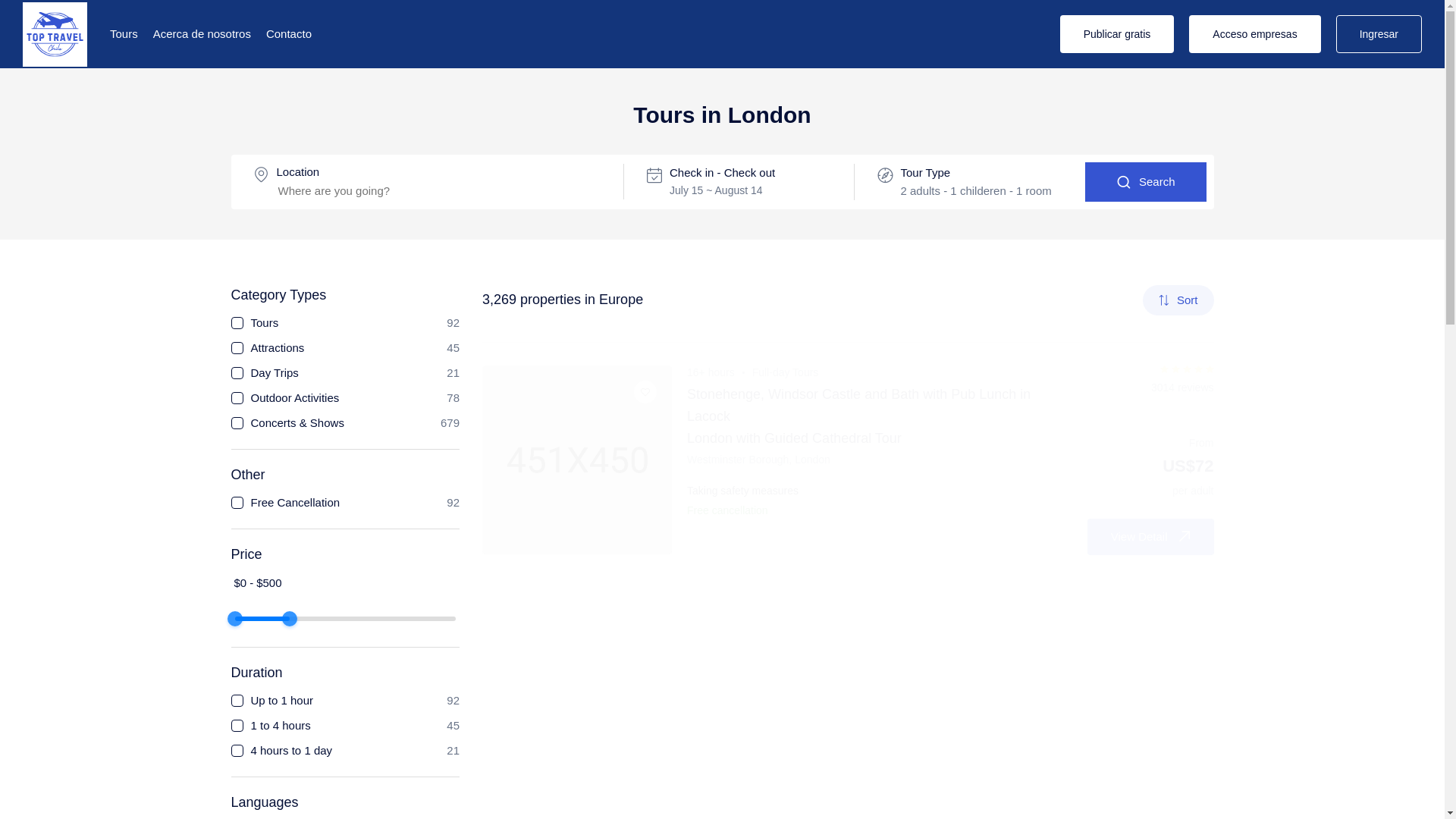 website screenshot of https://toptravel.pages.dev/
