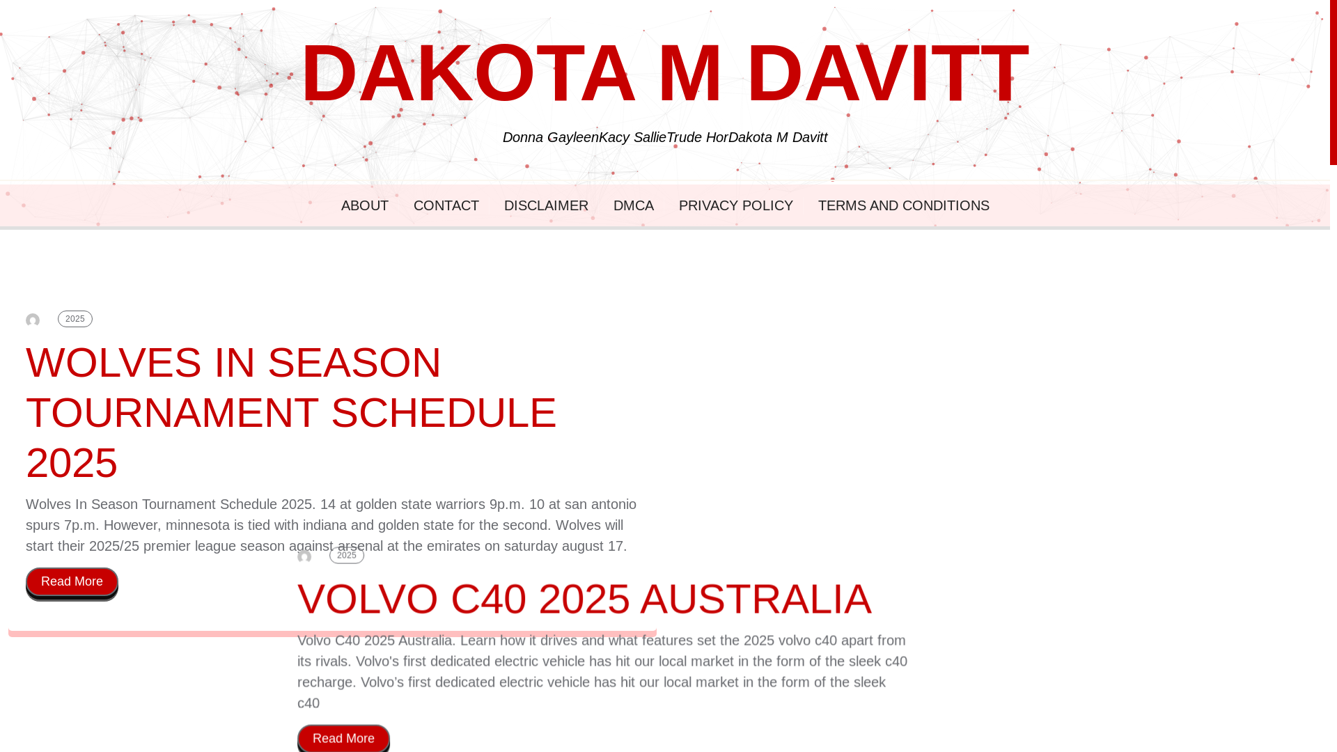 website screenshot of https://dakotamdavitt.pages.dev/