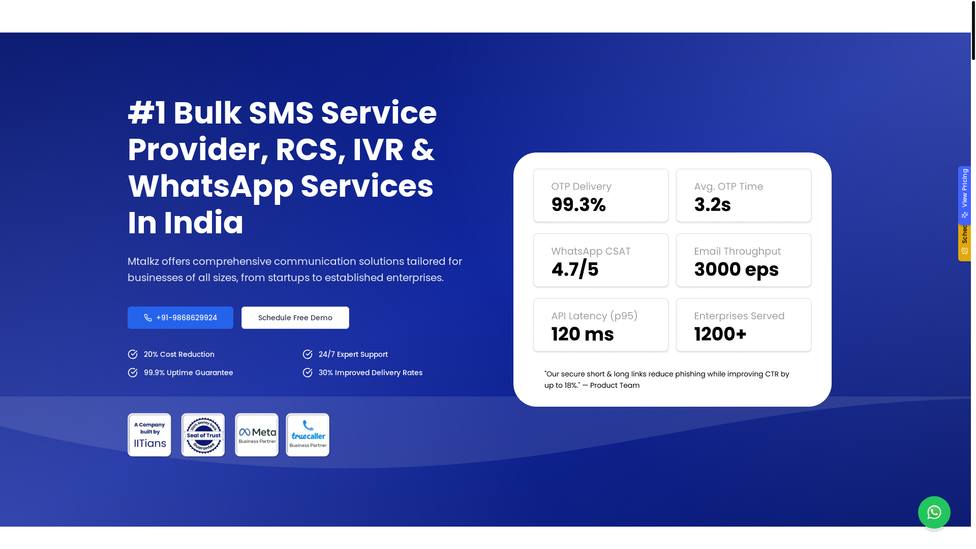 website screenshot of https://gomtalkz.com/