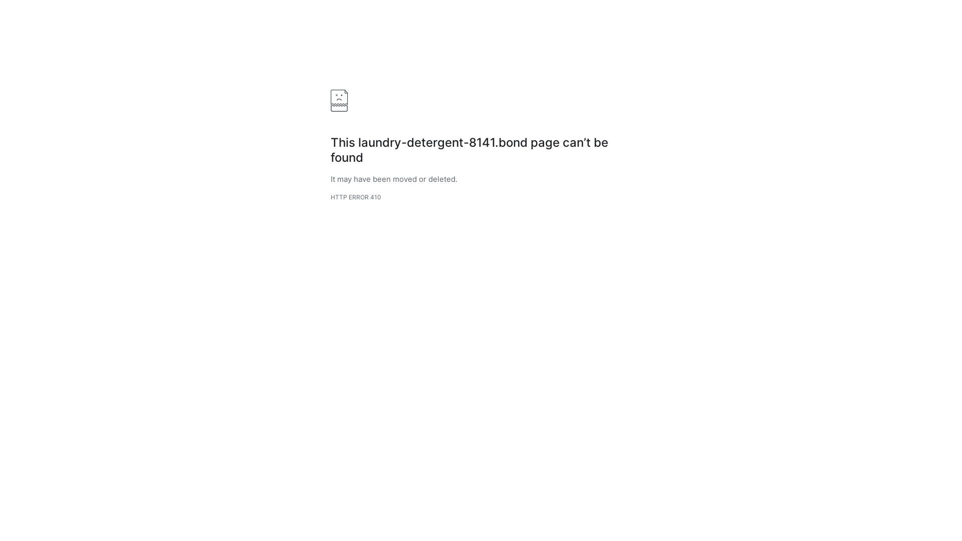 website screenshot of https://laundry-detergent-8141.bond/
