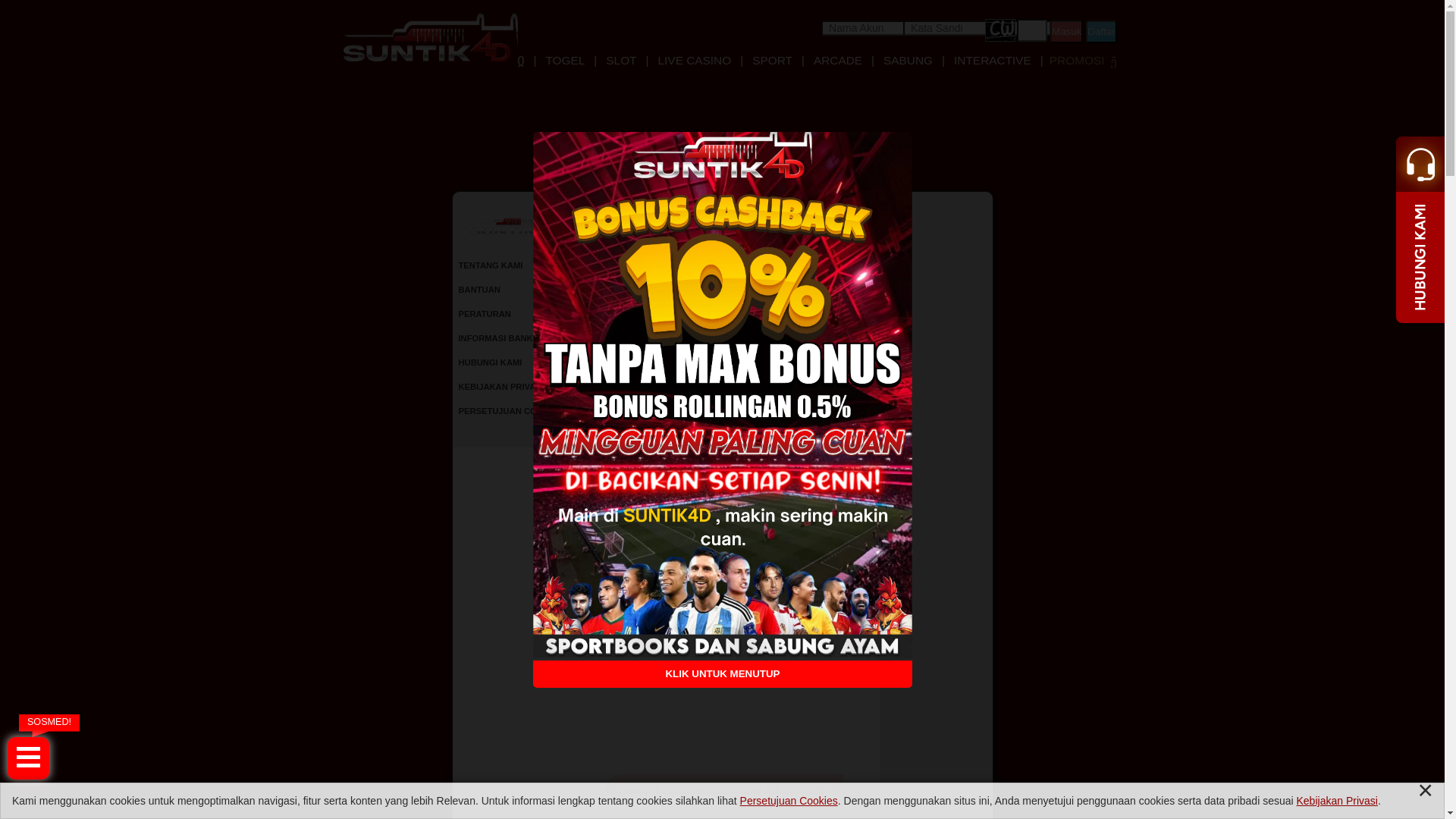 website screenshot of https://suntik4dnew.com/