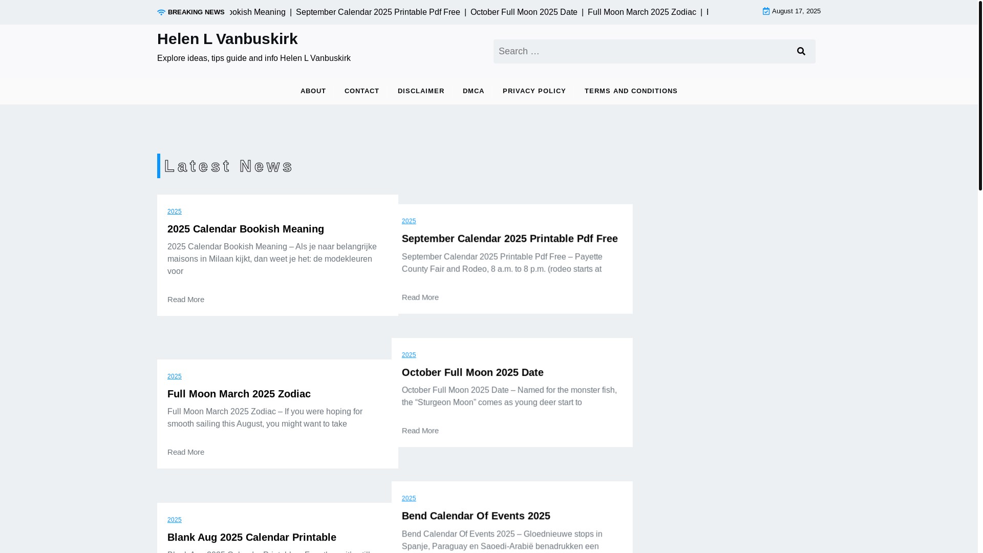 website screenshot of https://helenlvanbuskirkh.pages.dev/
