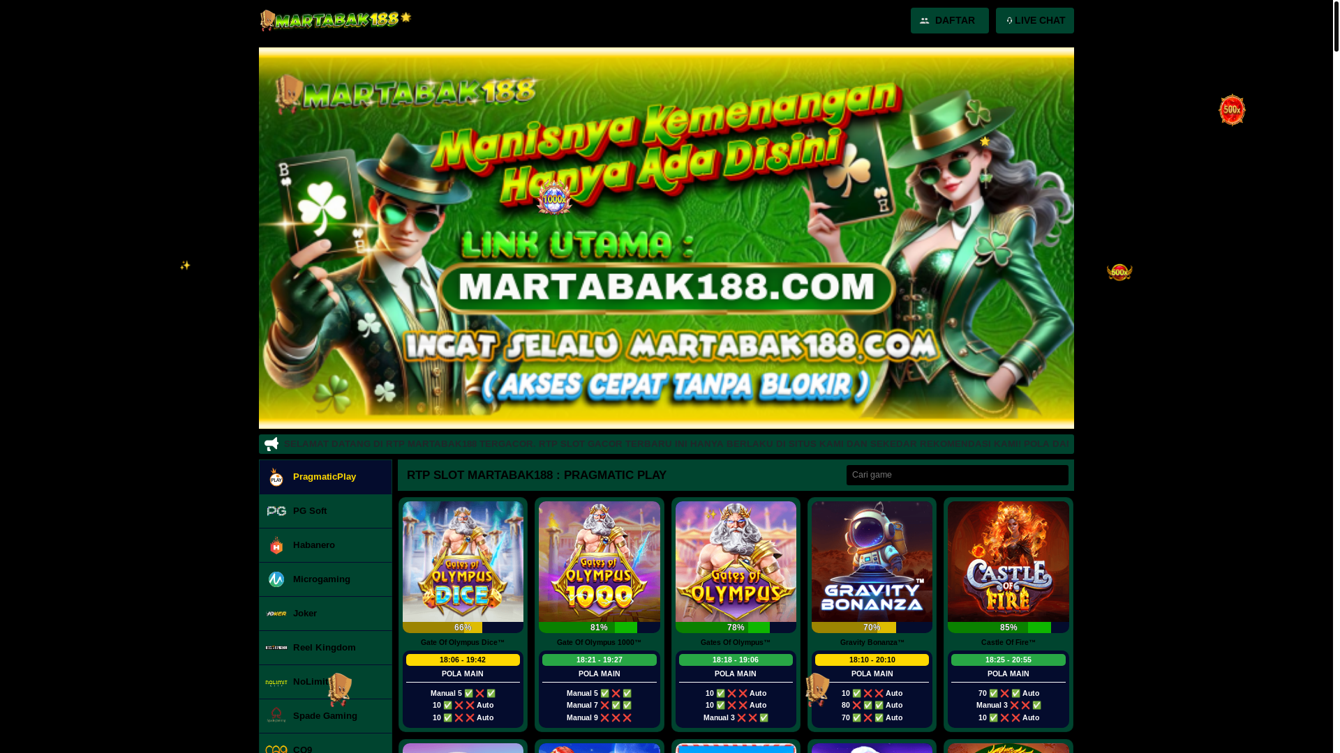 website screenshot of https://rtpgacor-martabak188.cfd/