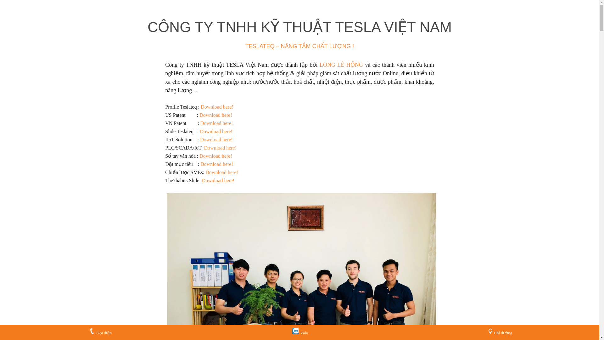 website screenshot of http://ad.teslateq.vn/