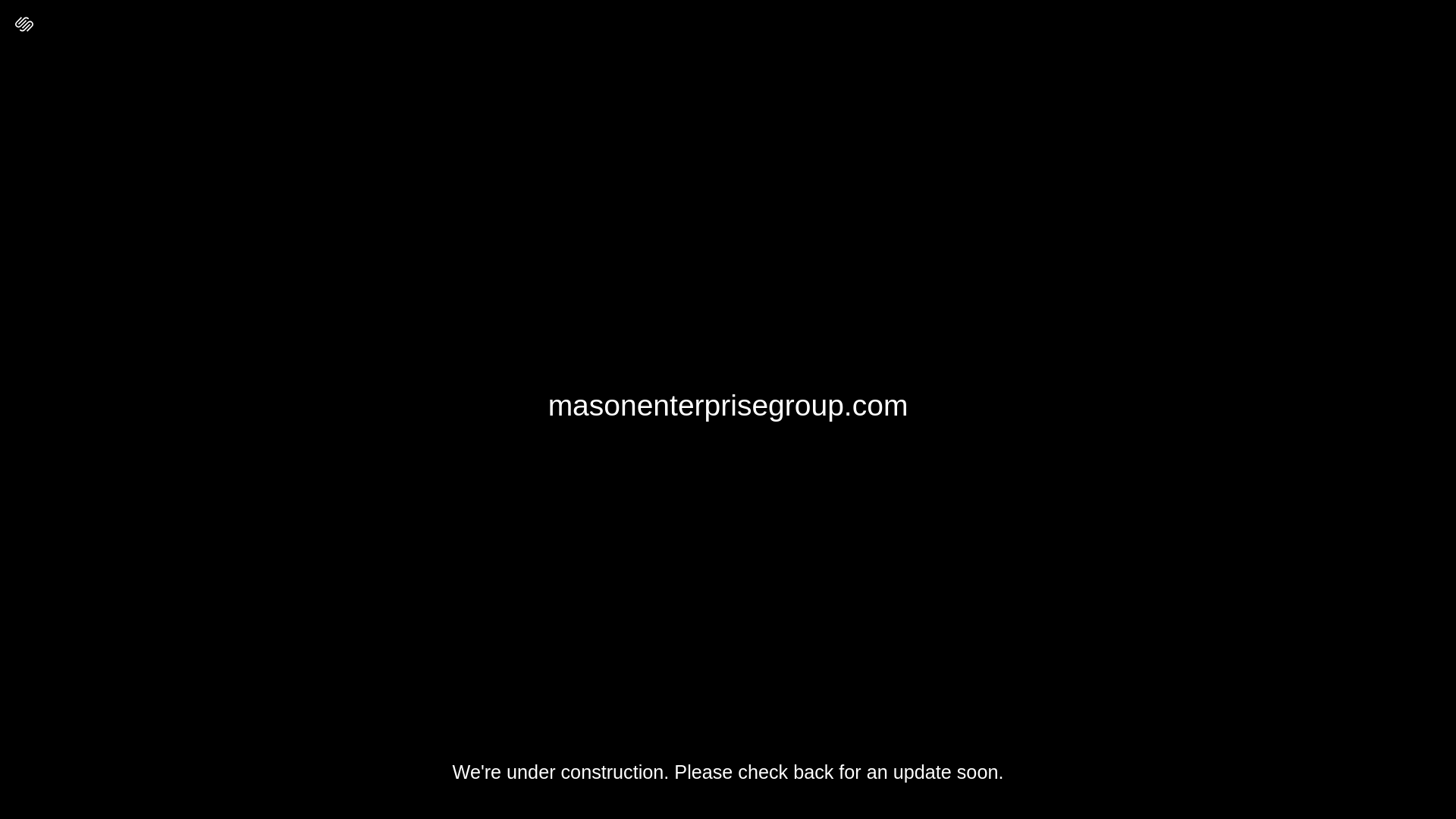 website screenshot of https://masonenterprisegroup.com/