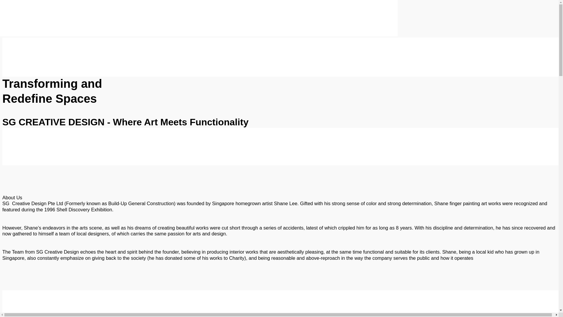 website screenshot of https://sg-creative-design.com/