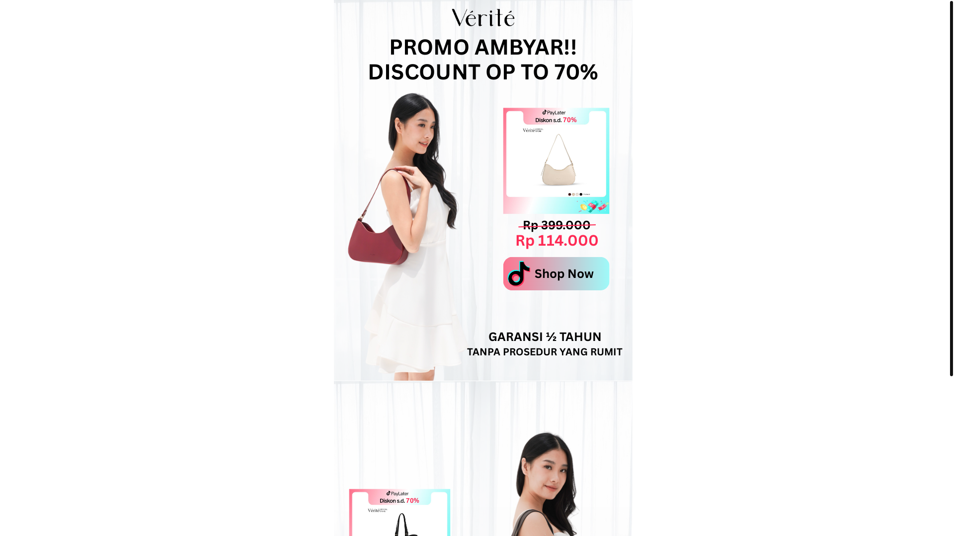 website screenshot of https://veritetiktok.com/