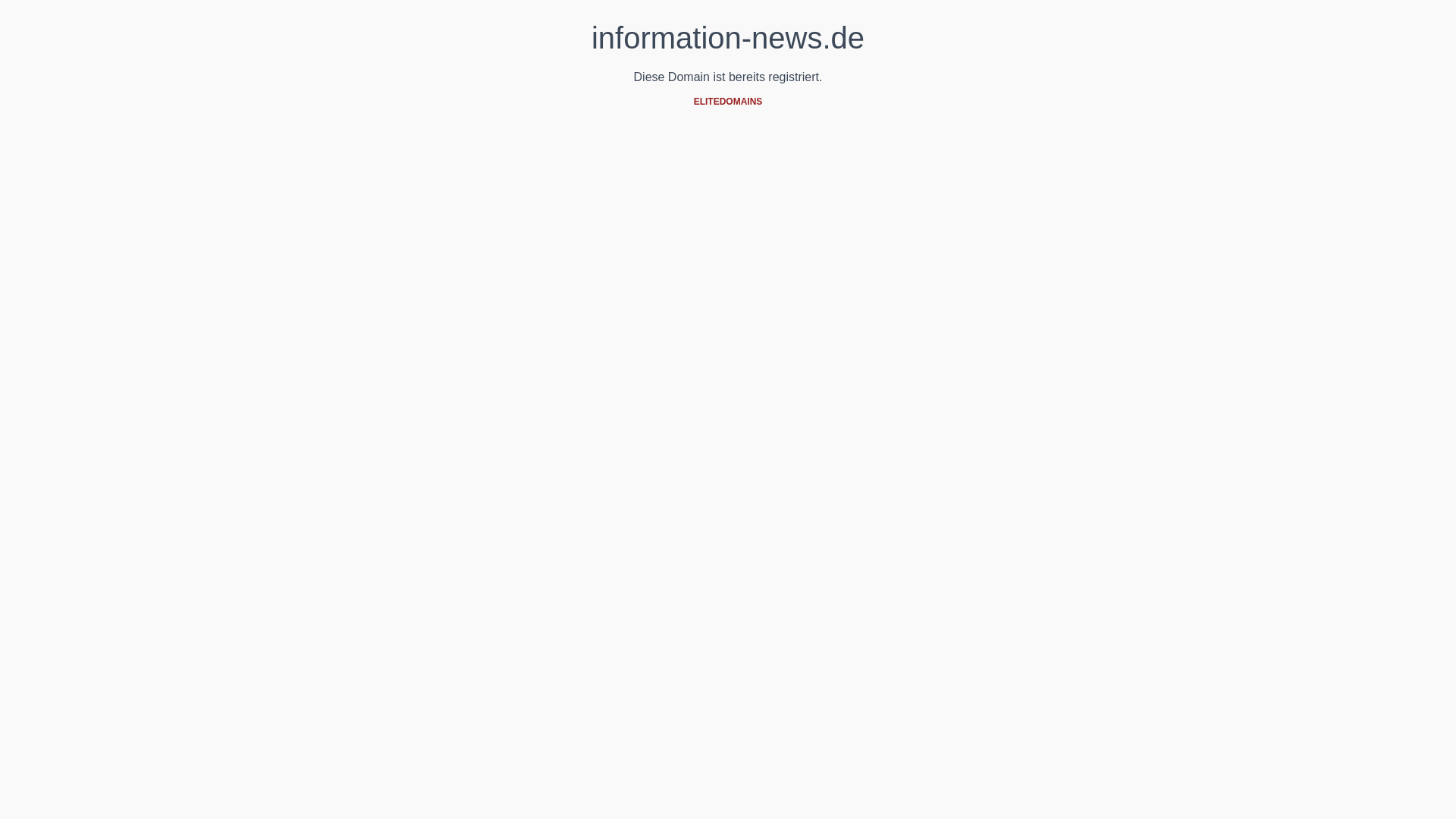 website screenshot of https://information-news.de/