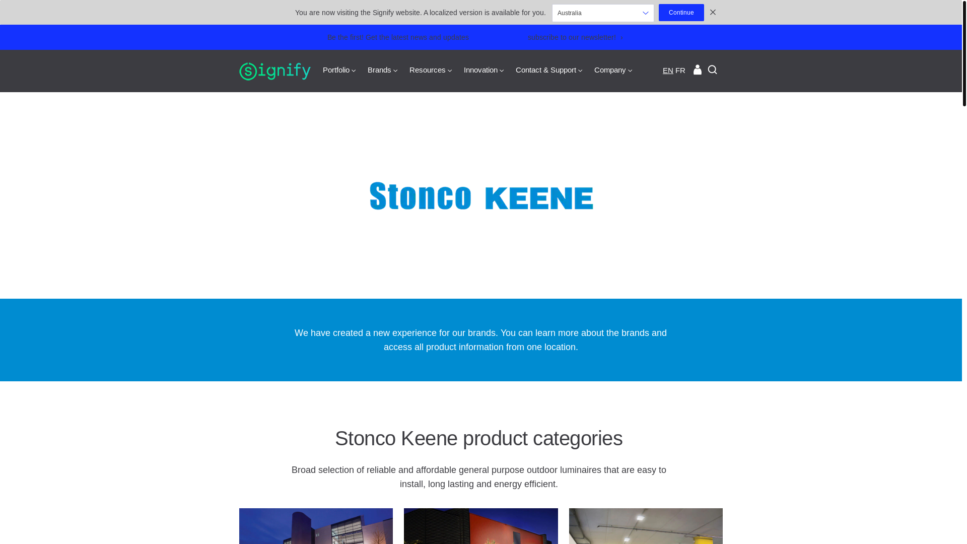 website screenshot of https://stoncokeene.ca/