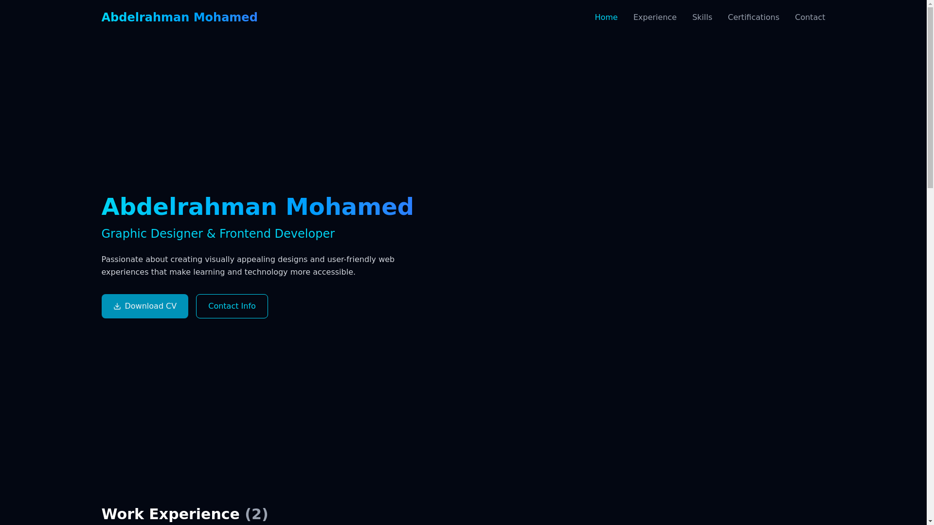 website screenshot of https://elbahar.top/