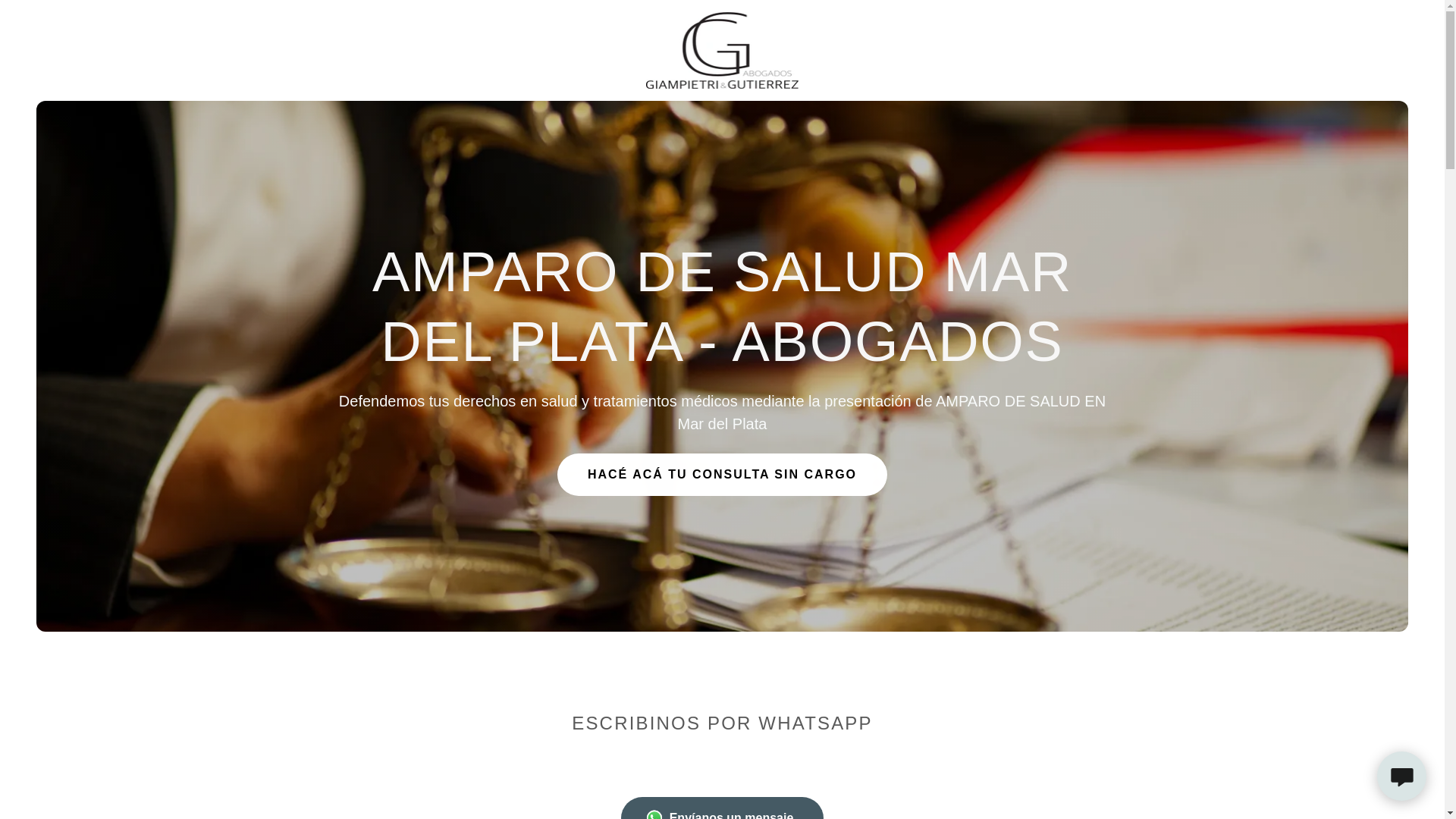 website screenshot of https://gygabogados.info/