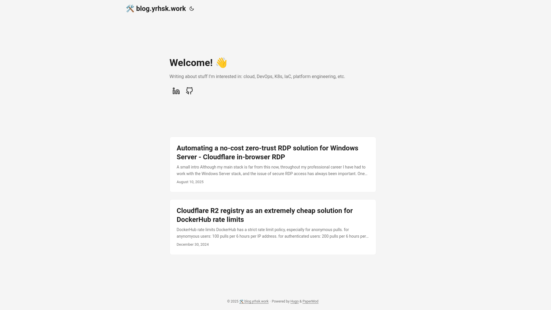 website screenshot of https://yrhsk-website.pages.dev/