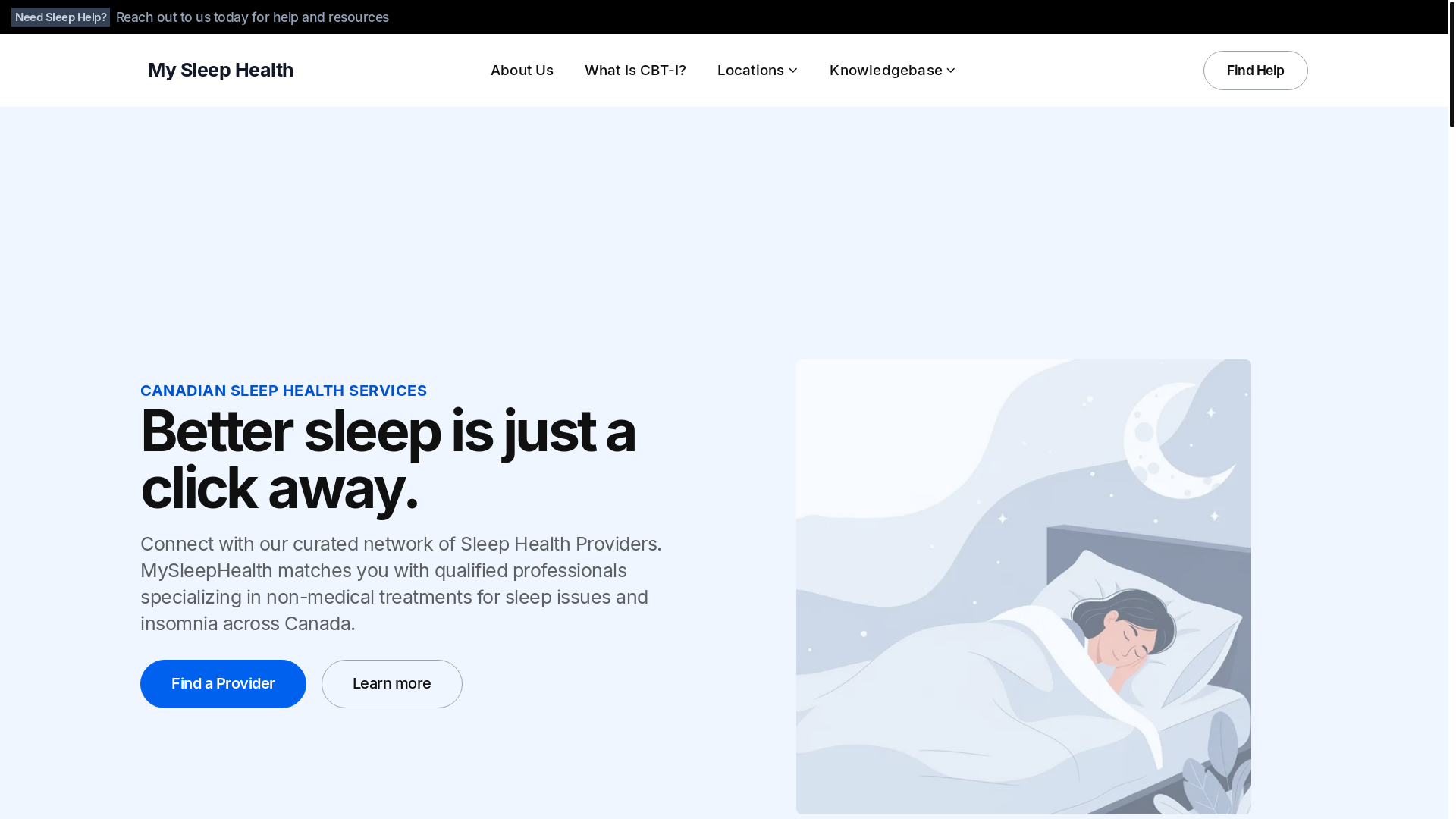 website screenshot of https://mysleephealth.pages.dev/
