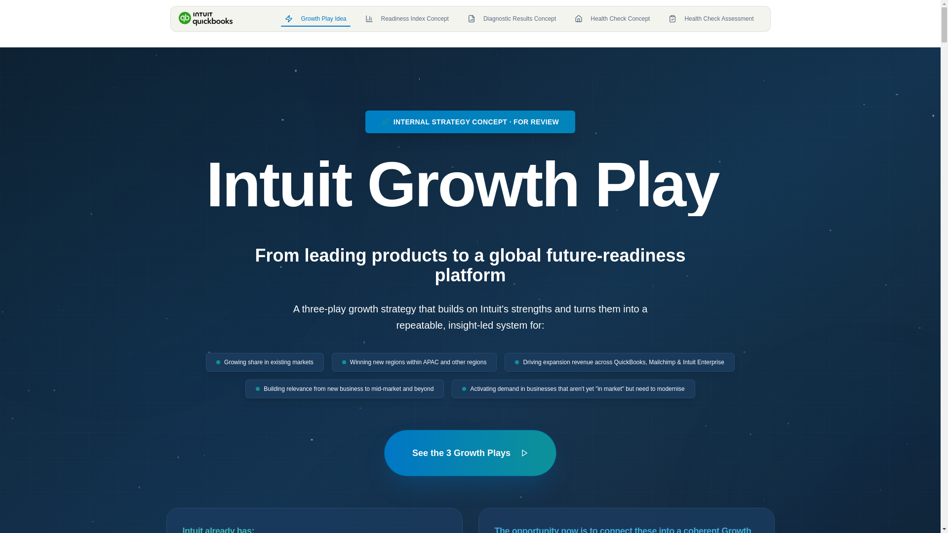 website screenshot of https://intuitgrowthengine.com/
