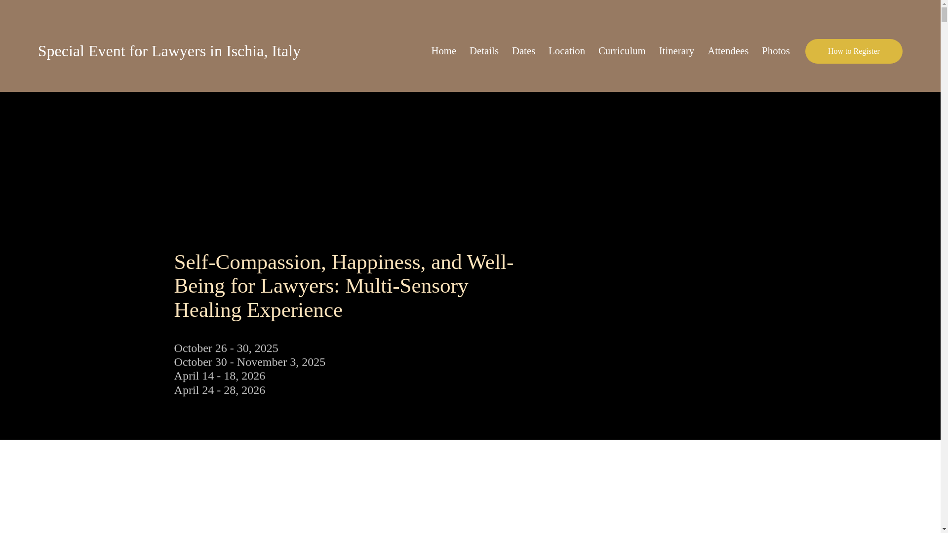 website screenshot of https://selfcompassionatelawyers.com/