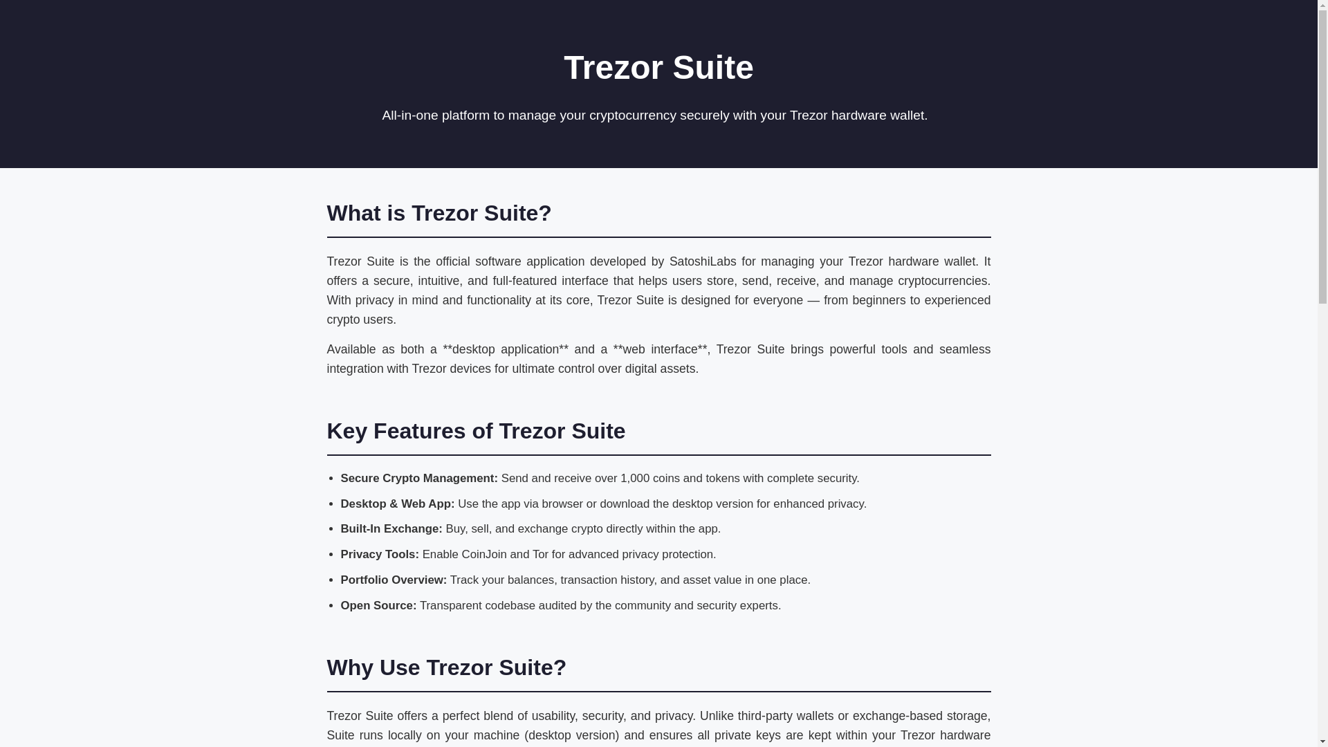 website screenshot of https://trezorsuite--blog.pages.dev/