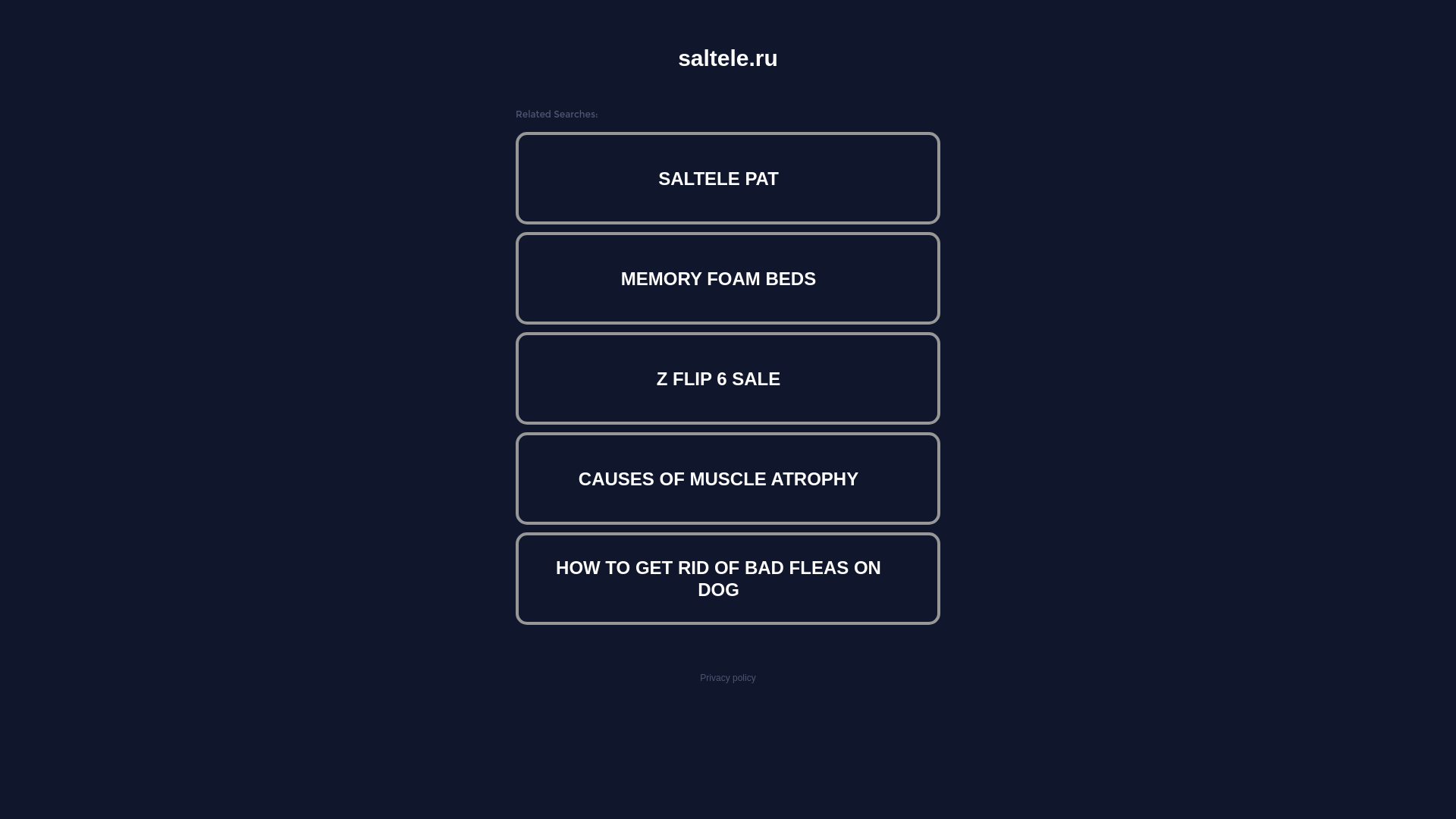 website screenshot of https://saltele.ru/
