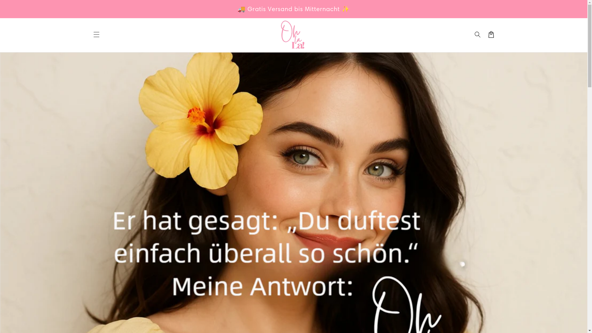 website screenshot of https://ohlalafresh.de/