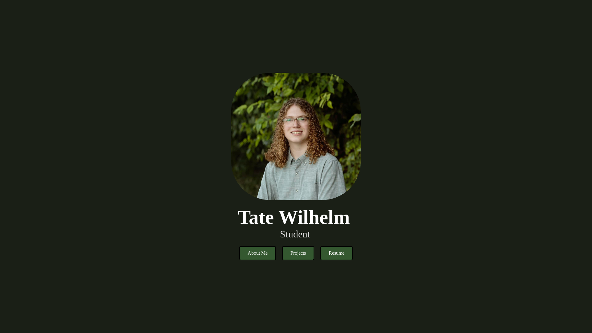 website screenshot of https://tatewilhelm-com.pages.dev/