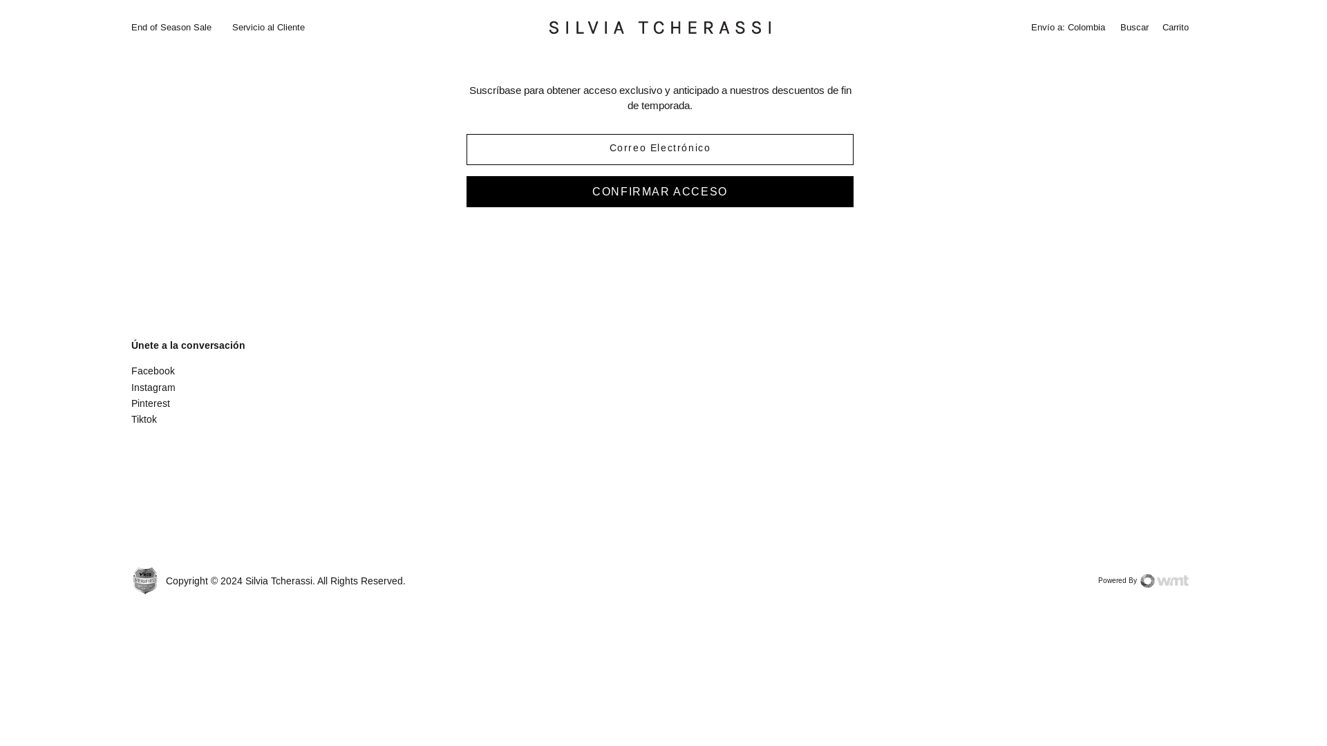 website screenshot of https://silviatcherassiprivatesaleco.com/