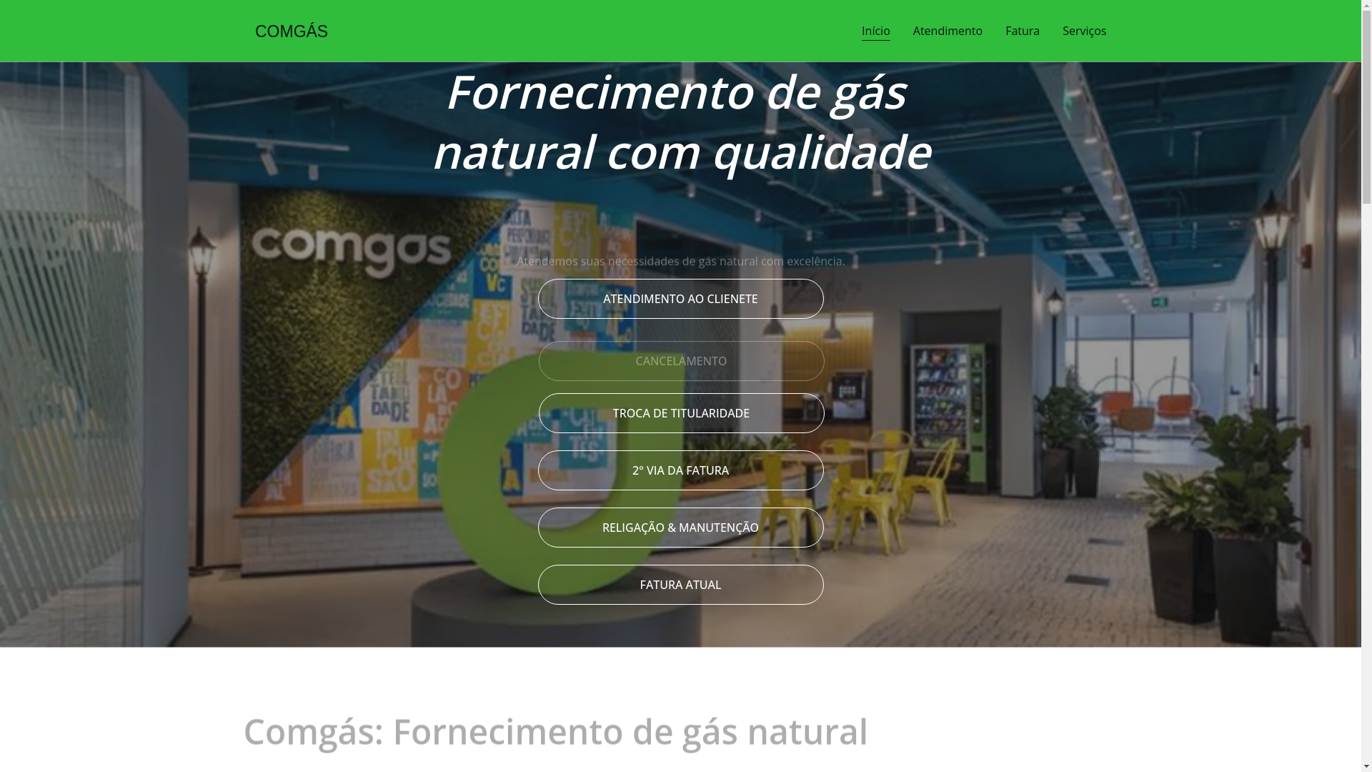 website screenshot of https://centralspgasnatural.cloud/