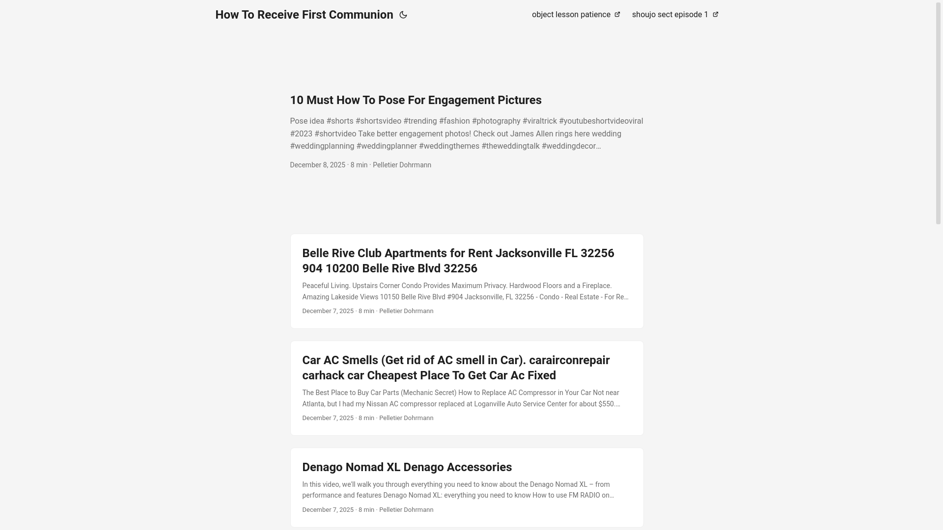 website screenshot of https://howtoreceivefirstcommunion2.pages.dev/