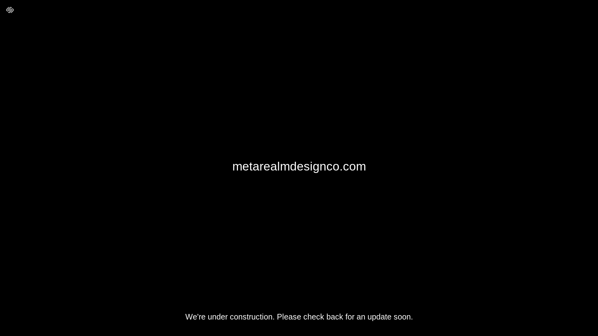 website screenshot of https://metarealmdesignco.com/