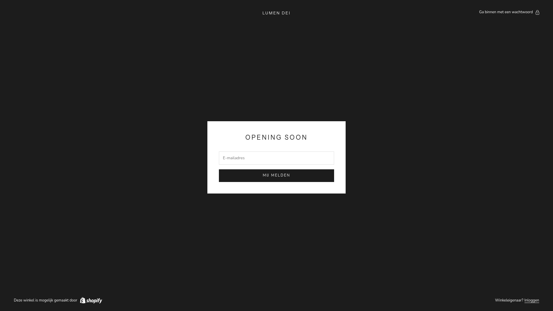 website screenshot of https://lumendeiamsterdam.nl/