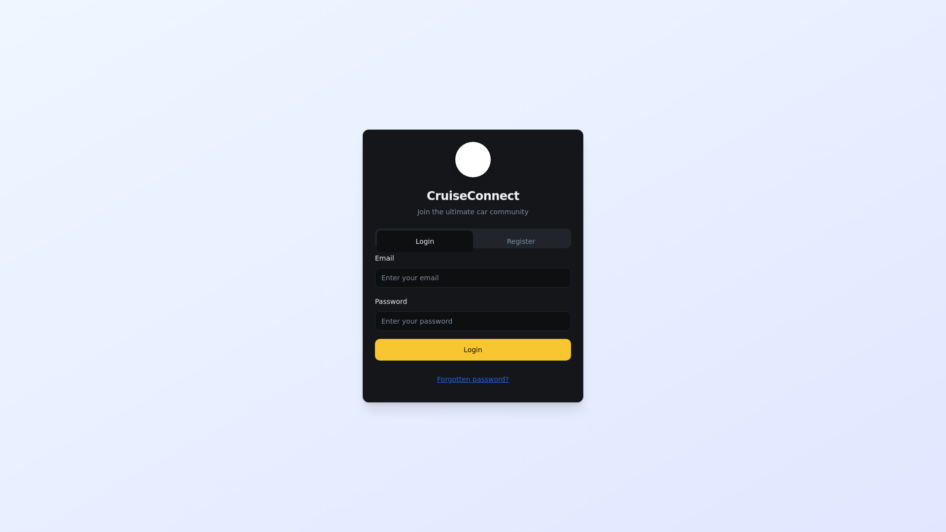 website screenshot of https://cruiseconnectapp.com/