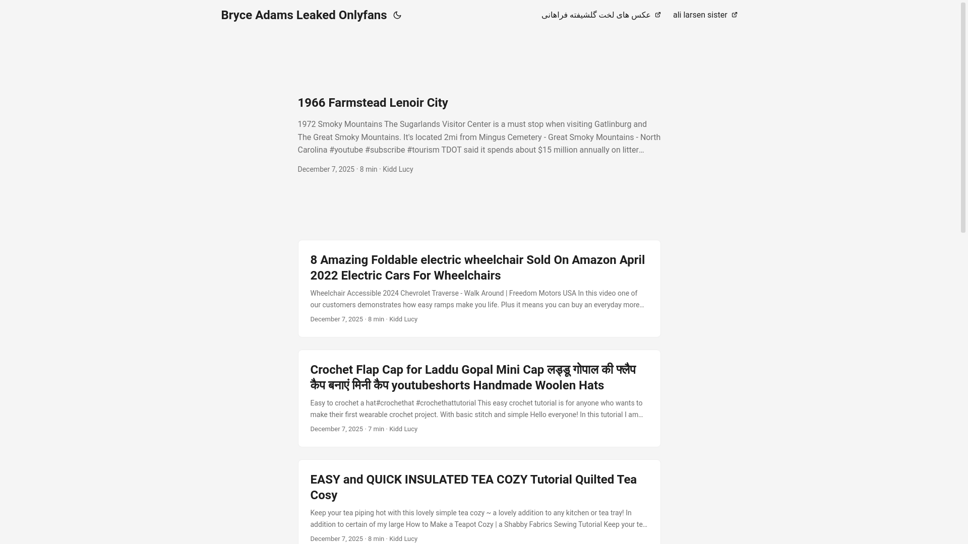 website screenshot of https://bryceadamsleakedonlyfans.pages.dev/