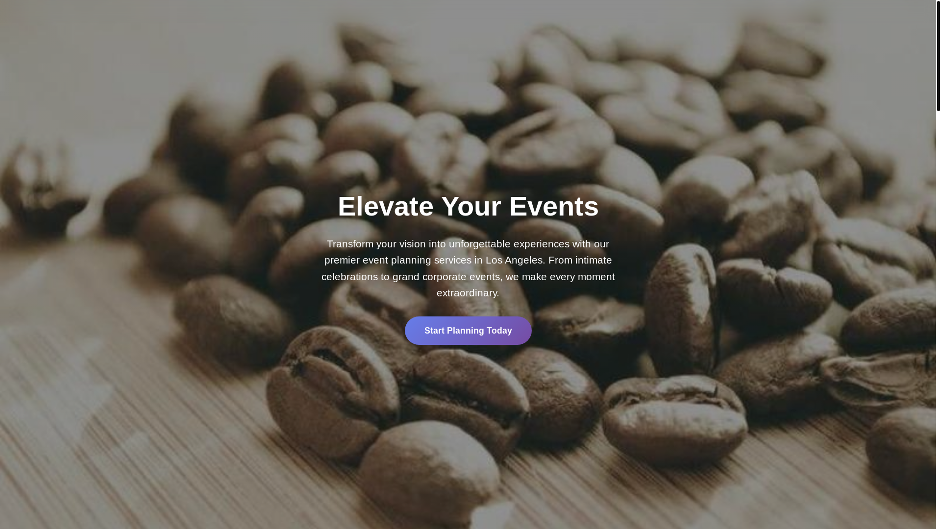 website screenshot of https://elevatedeventservices.click/
